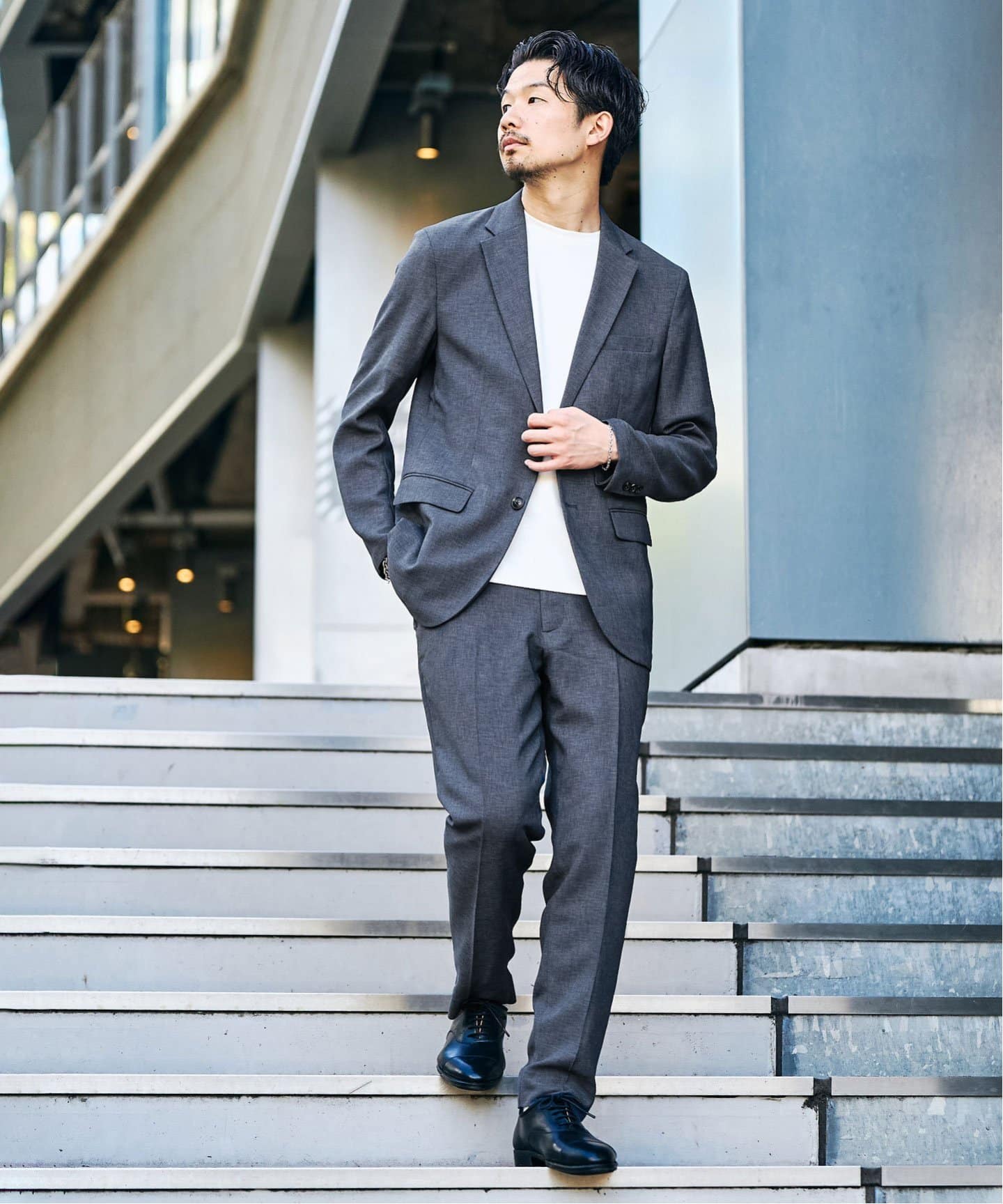 吸水速乾” EVALET メッシュセットアップ（スーツ・セットアップ）｜417