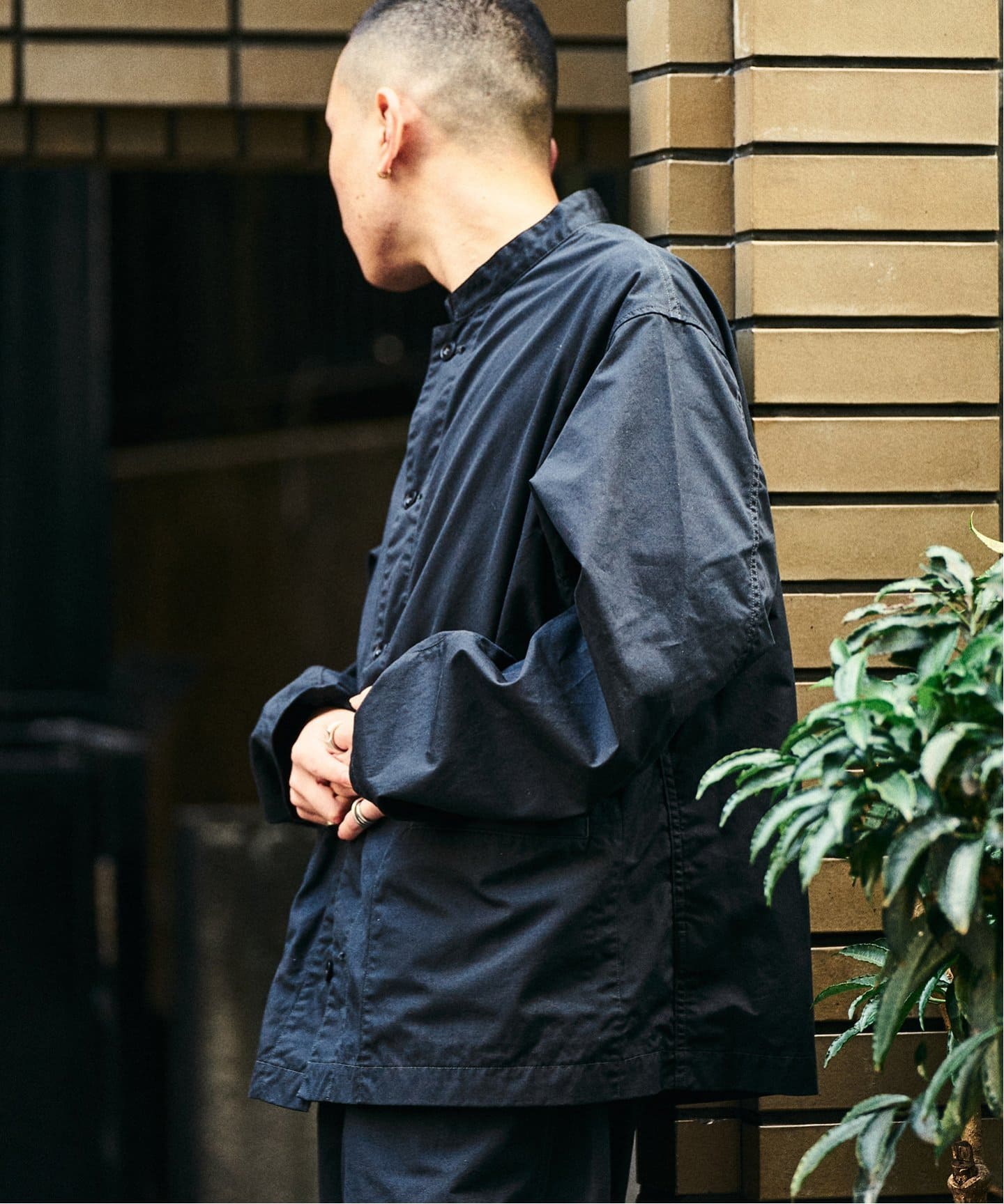 NANAMICA / ナナミカ 417別注 バンドカラーシャツジャケット（その他