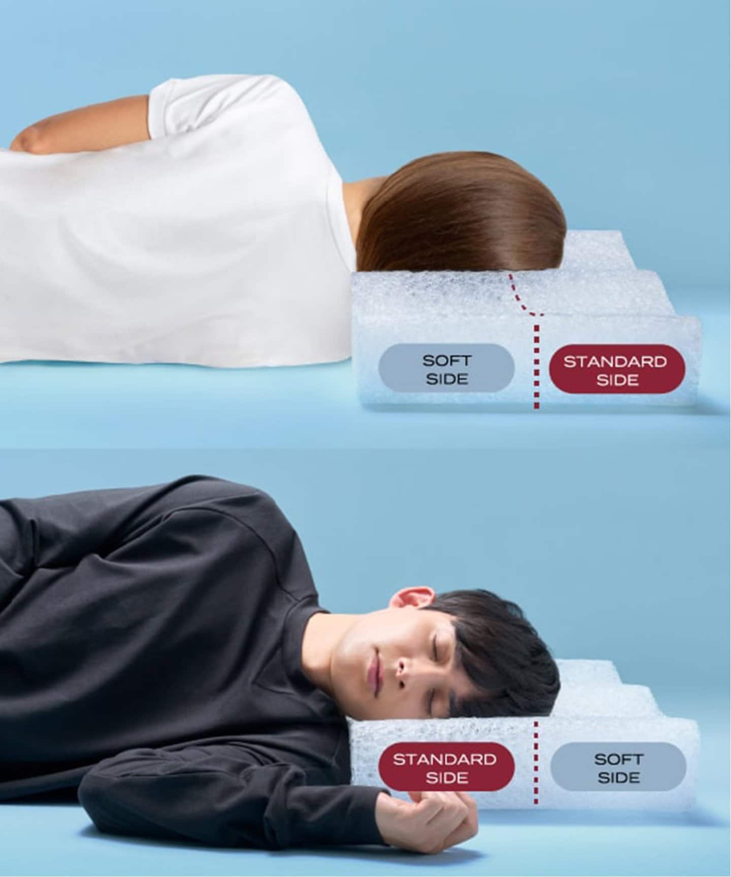 BRAIN SLEEP/ブレインスリープ】ピロー スノーレス 枕 本体のみ