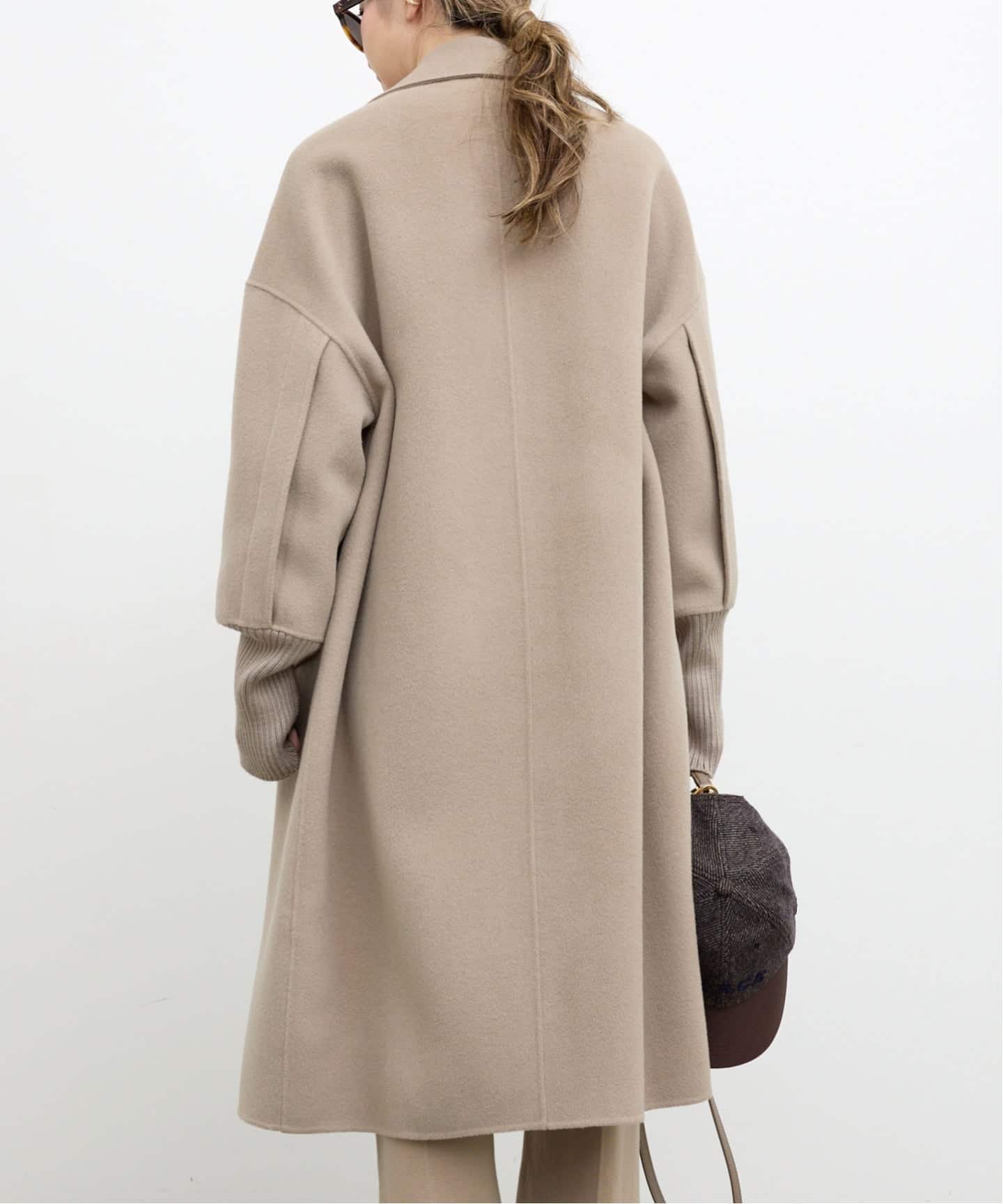 LOU ANDREA/ルーアンドレア】 RIB WOOL COAT（その他ブルゾン