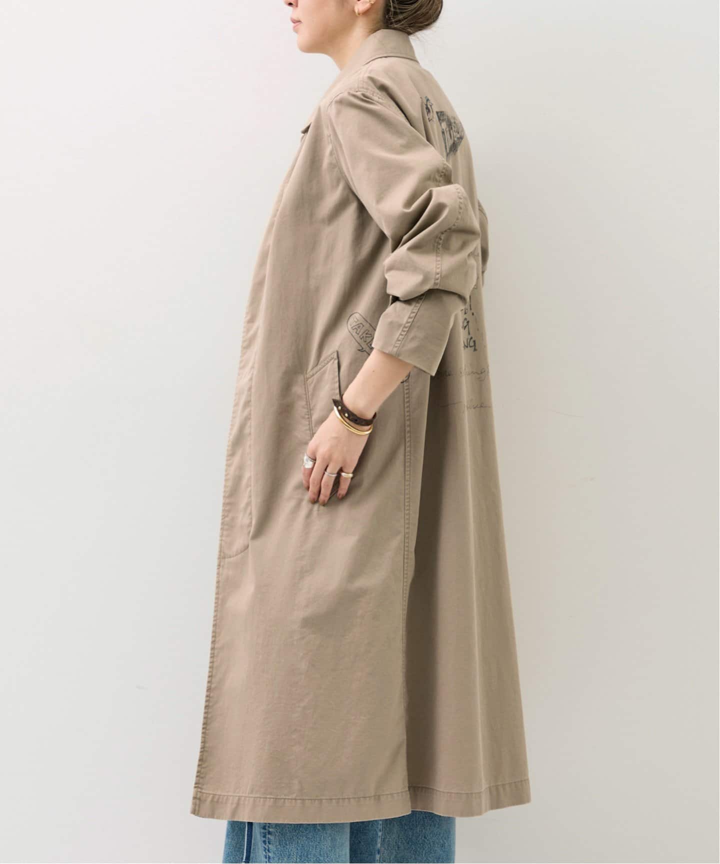 MADISONBLUE/マディソン ブルー】 GRAFFITI SHOP COAT（ステンカラー