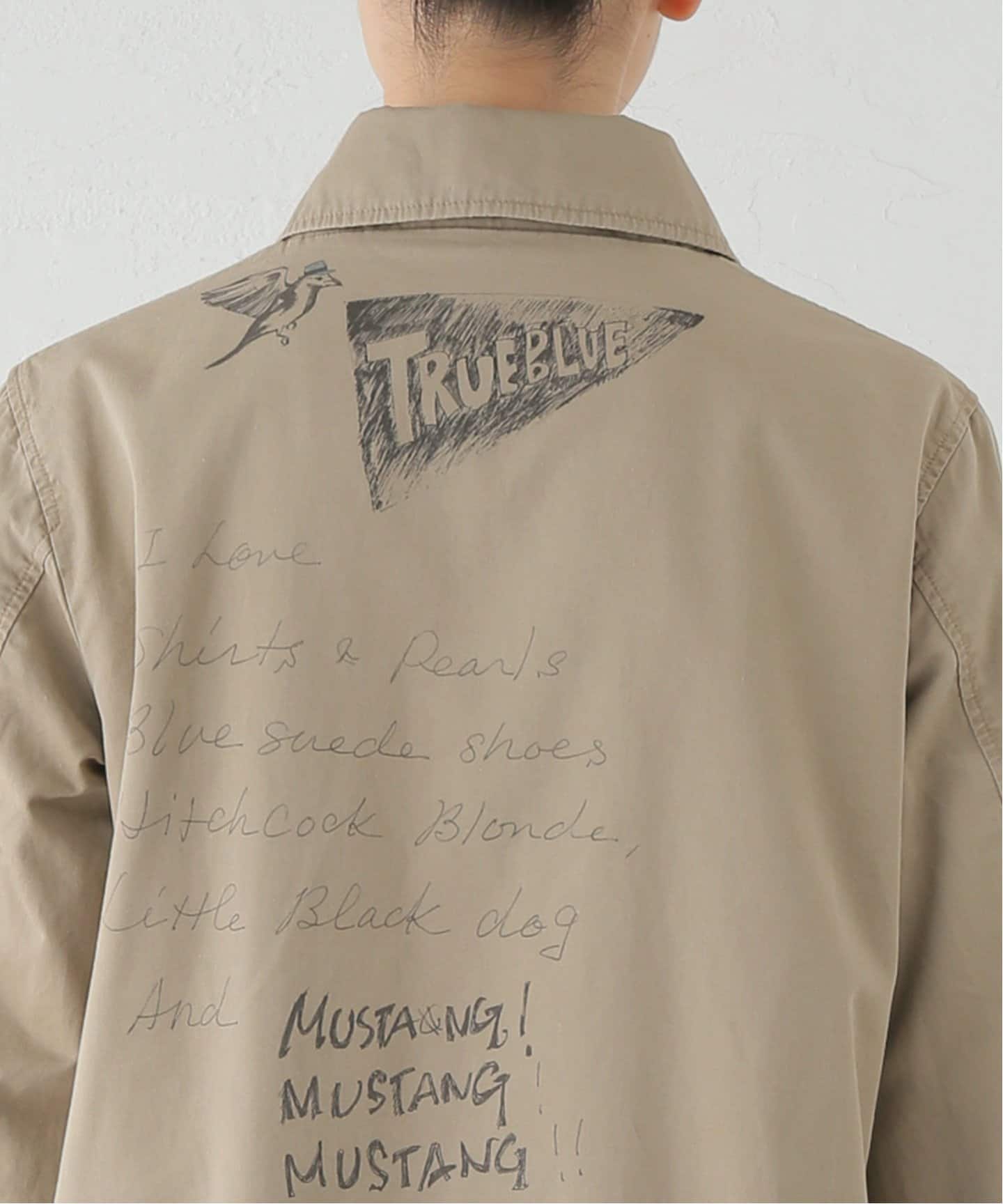 MADISONBLUE/マディソン ブルー】 GRAFFITI SHOP COAT（ステンカラー