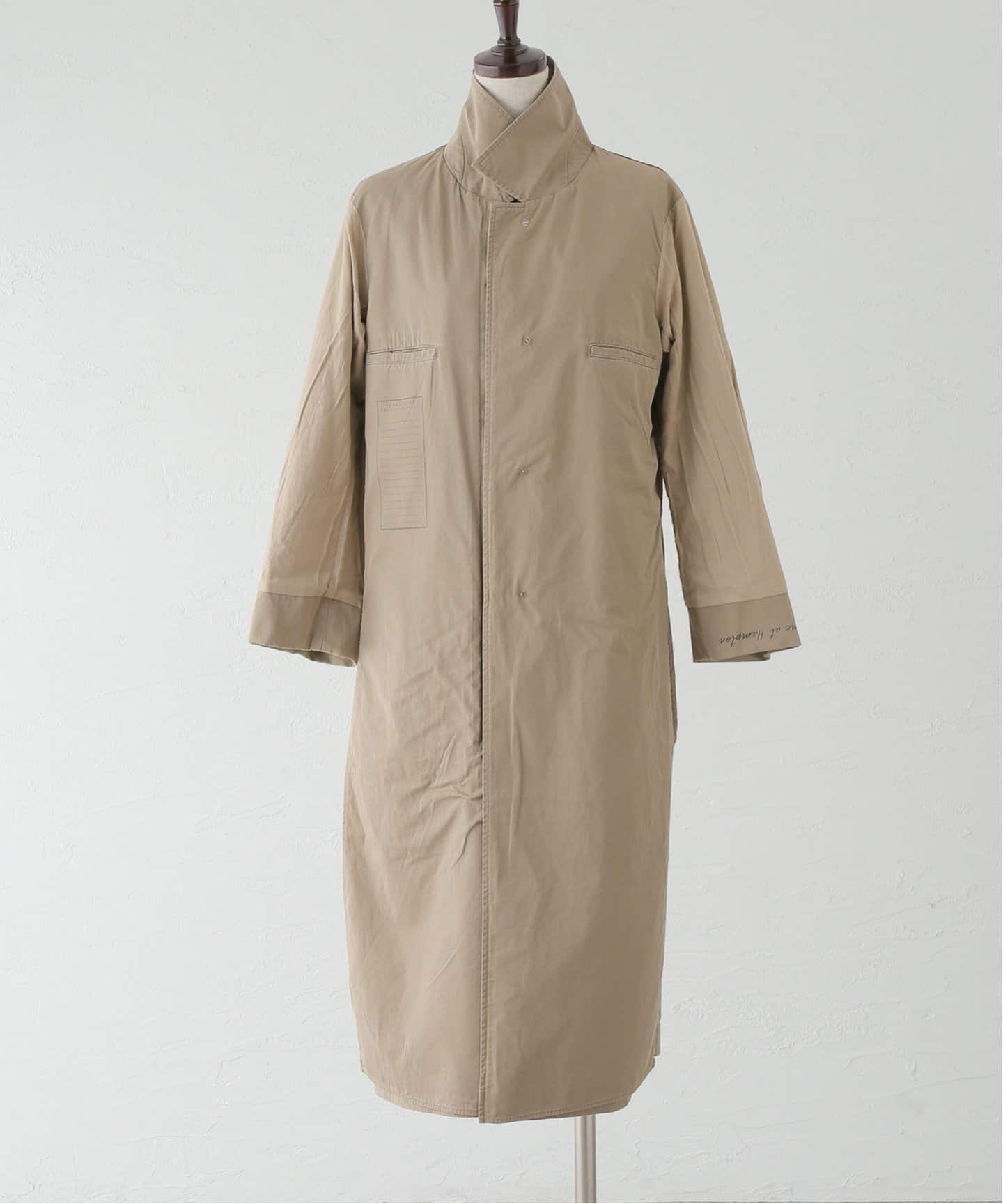 MADISONBLUE/マディソン ブルー】 GRAFFITI SHOP COAT（ステンカラー