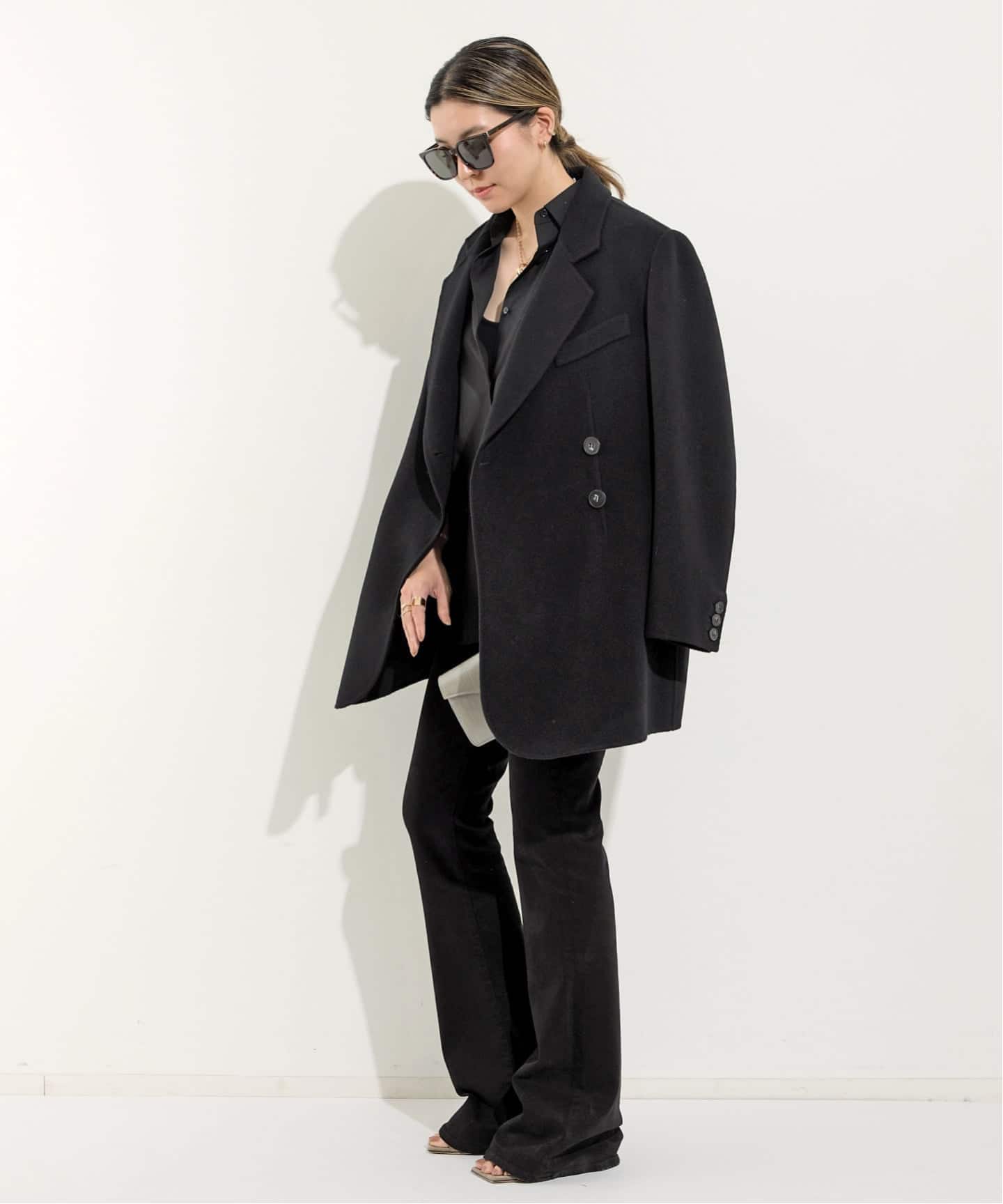 LOU ANDREA/ルーアンドレア】DOUBLE FACE JACKET COAT（その他ブルゾン