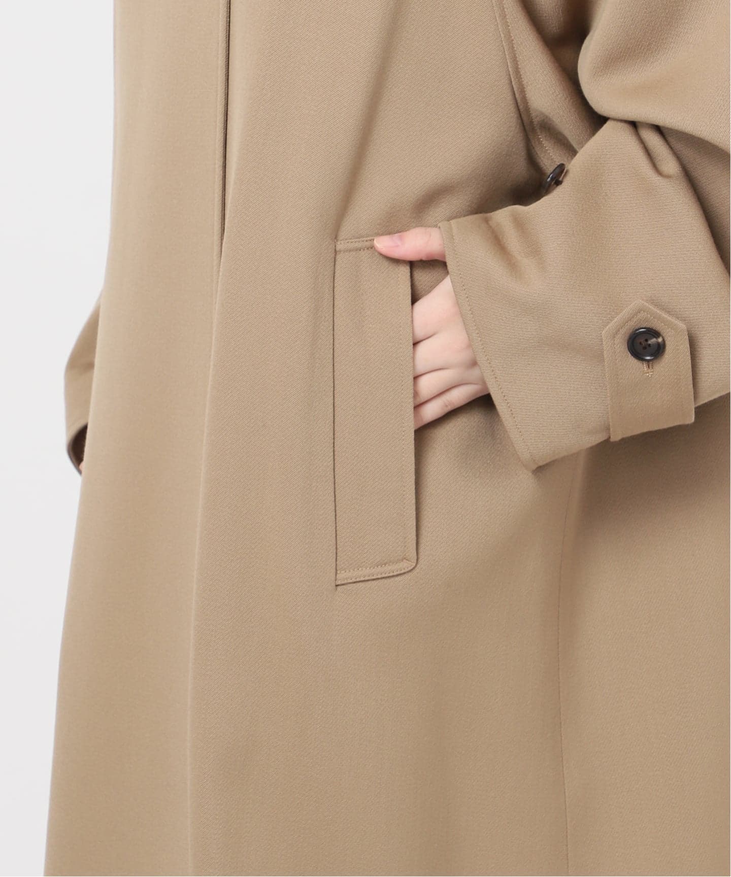 Botany Twill オーバーコート（トレンチコート）｜Deuxieme Classe