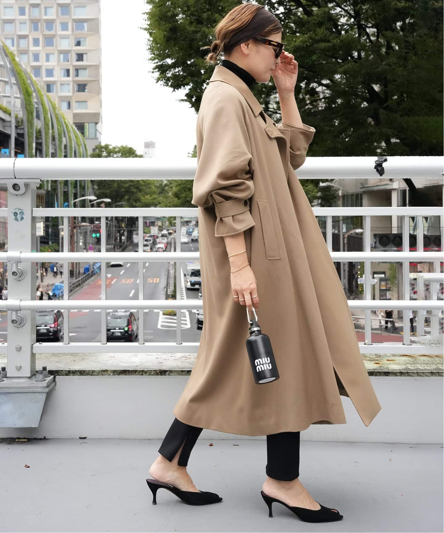 ドゥーズィエムクラス MINITZ OVER コート ロング アウター 茶 【公式