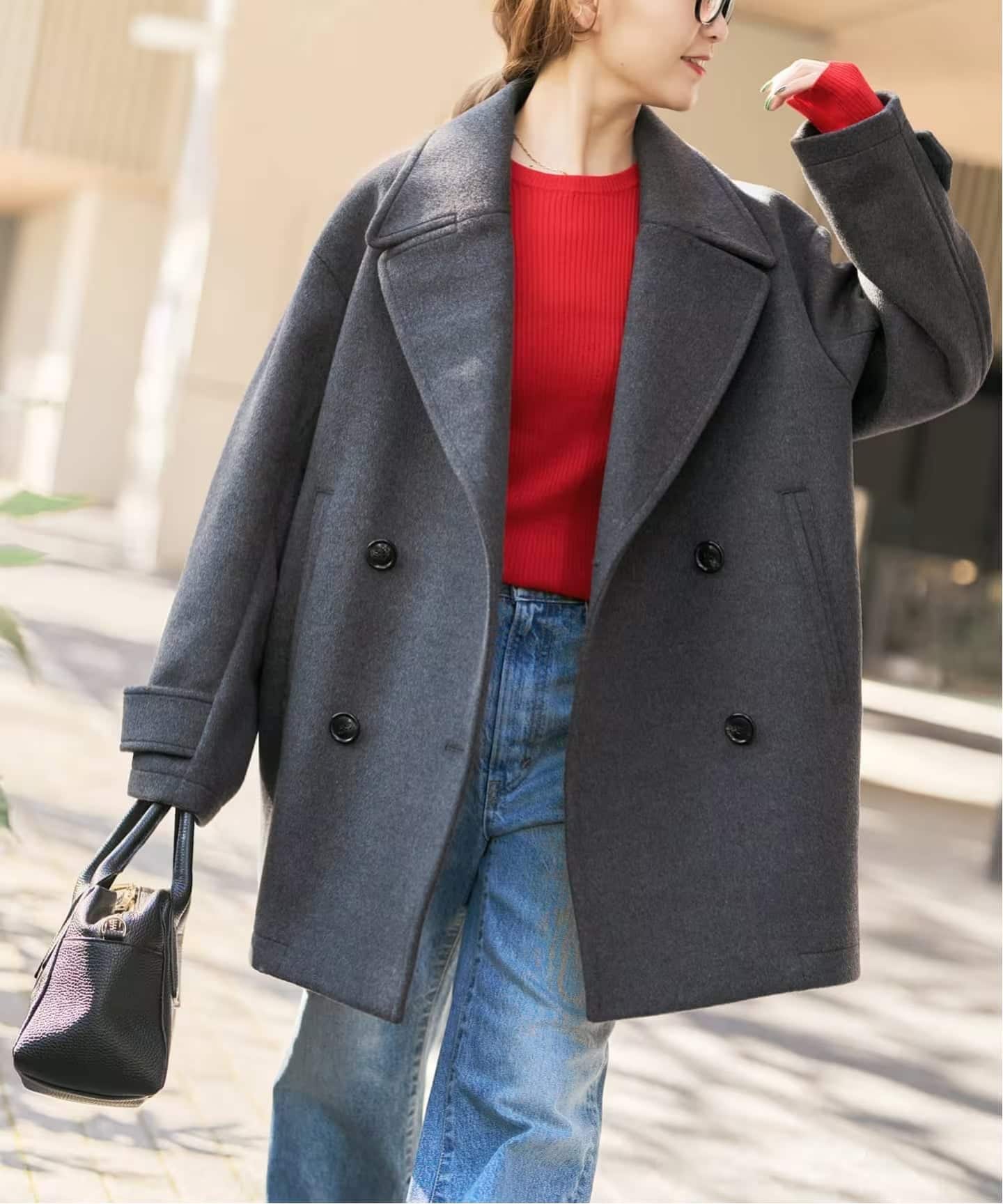 追加》S160ビーバーPコート（ピーコート）｜Spick and Span（スピック