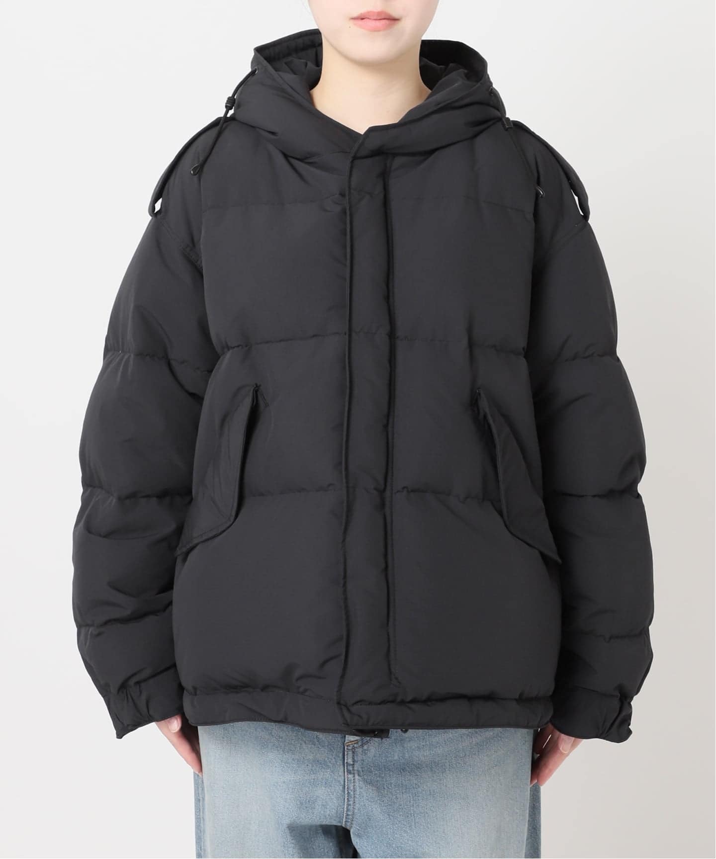 追加》【STAMMBAUM】*LESSAGEショートダウンコート（ダウンジャケット