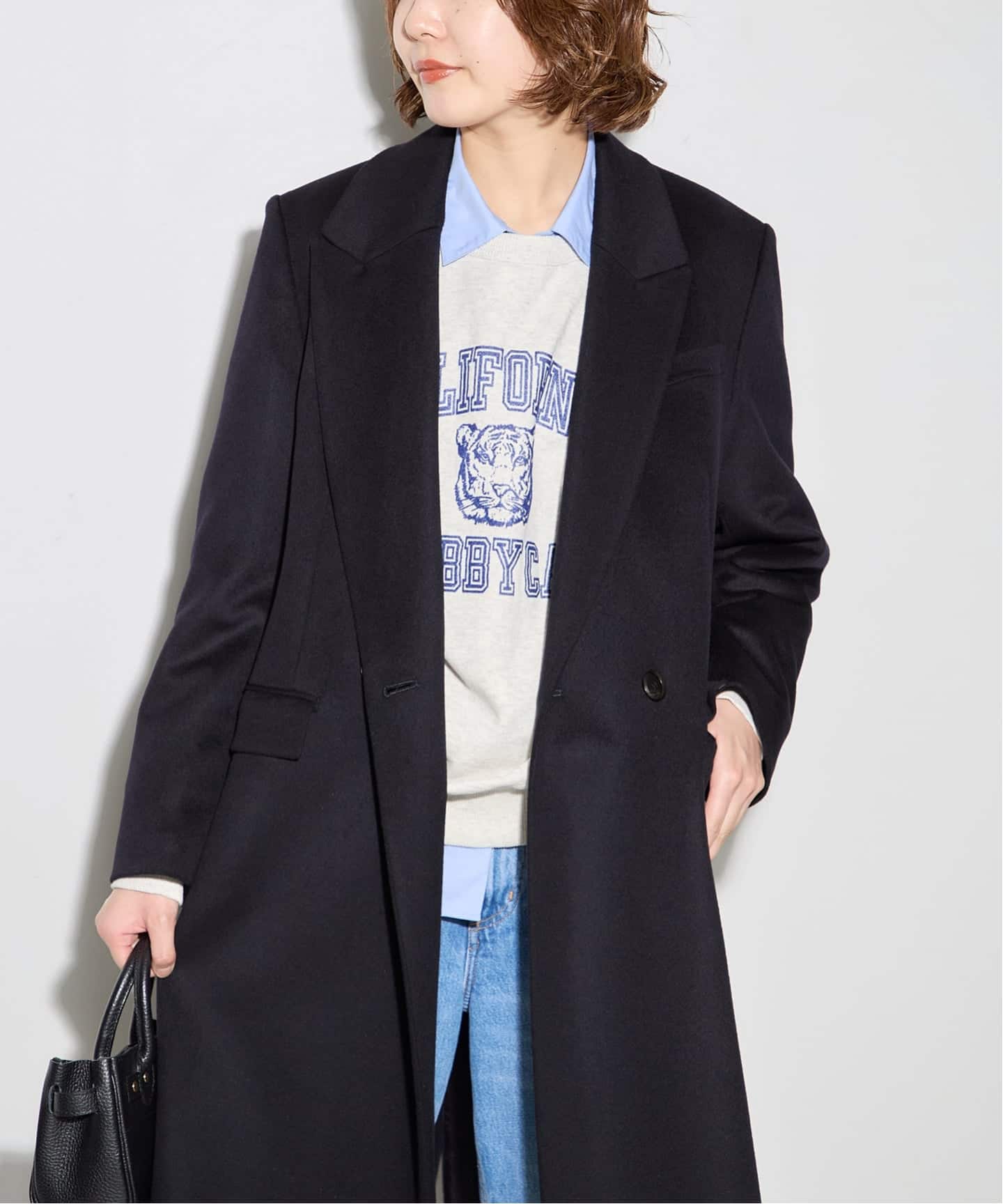 カシミヤMIXウールチェスターコート（チェスターコート）｜JOURNAL