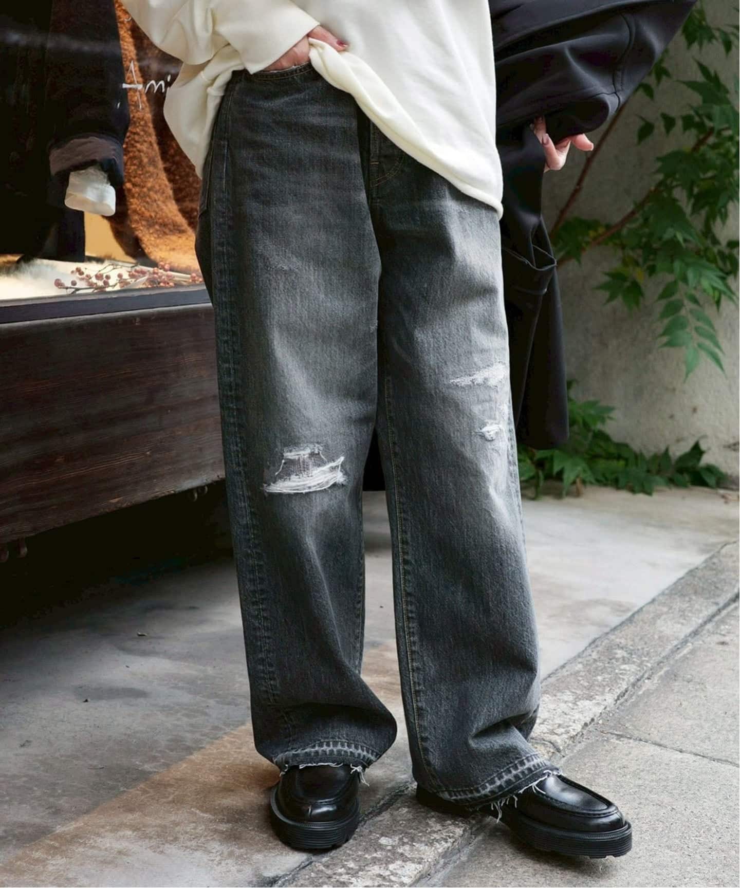 13OZデニム ダメージ5PK（デニムパンツ・ジーンズ）｜journal standard