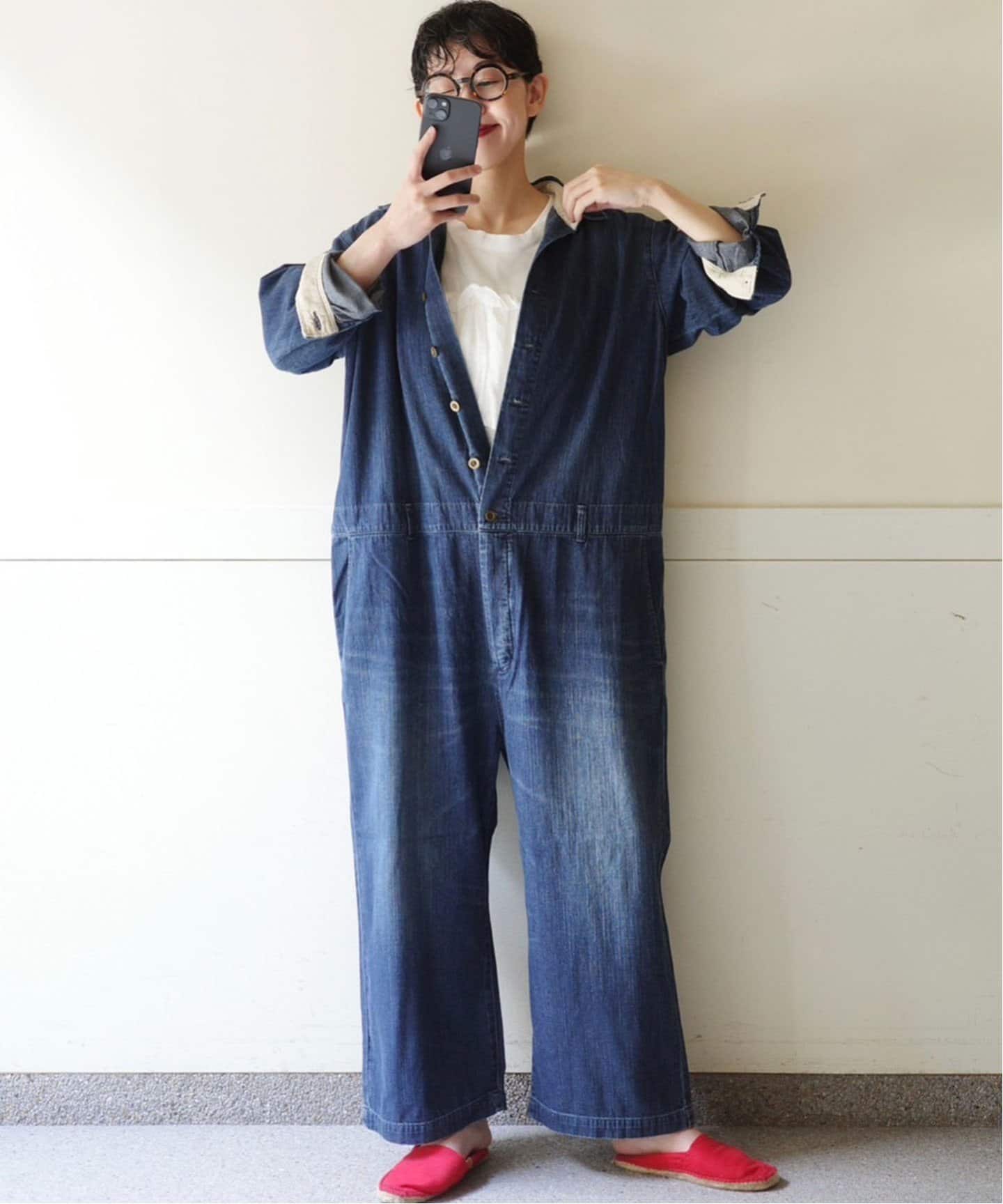 8OZデニムテーパーオールインワン（つなぎ／オールインワン）｜journal