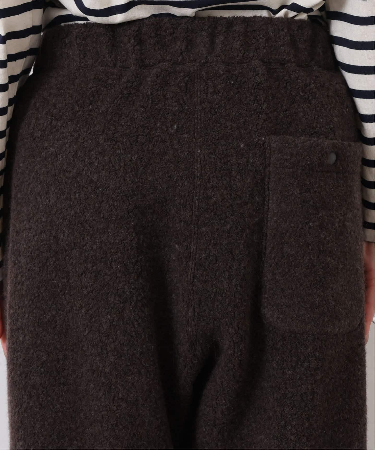 221VILLAGE 】WOOL PILE PT（ジャージ／トラックパンツ）｜journal