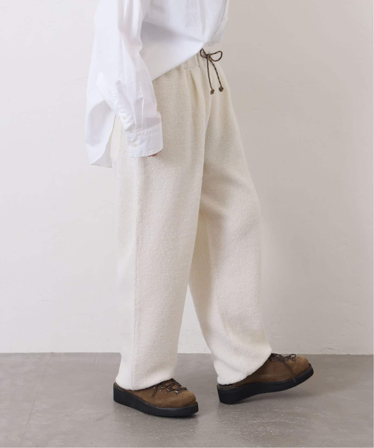 221VILLAGE 】WOOL PILE PT（ジャージ／トラックパンツ）｜journal