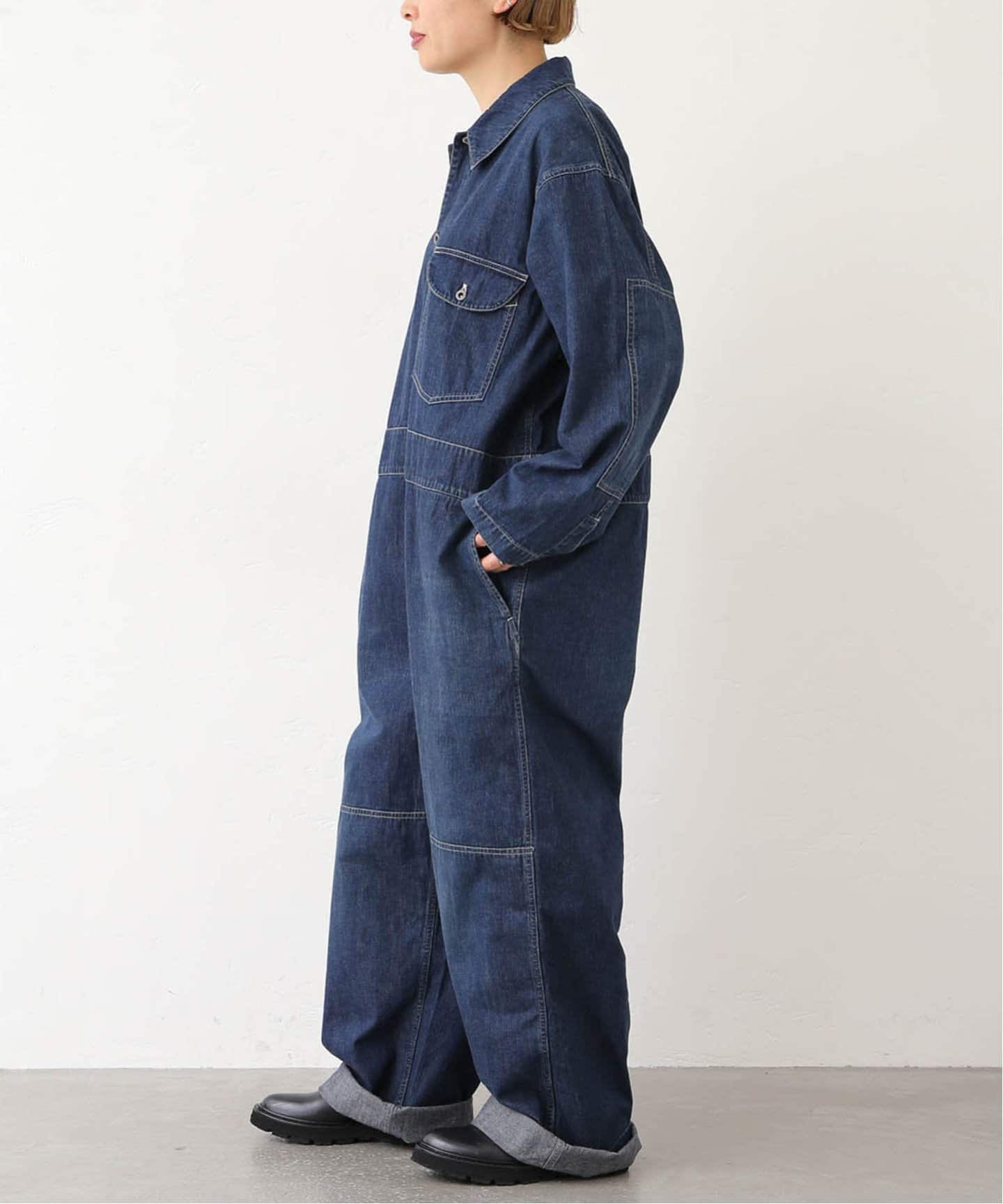 chimala/チマラ】for luxe DENIM ALL IN ONE（つなぎ／オールインワン