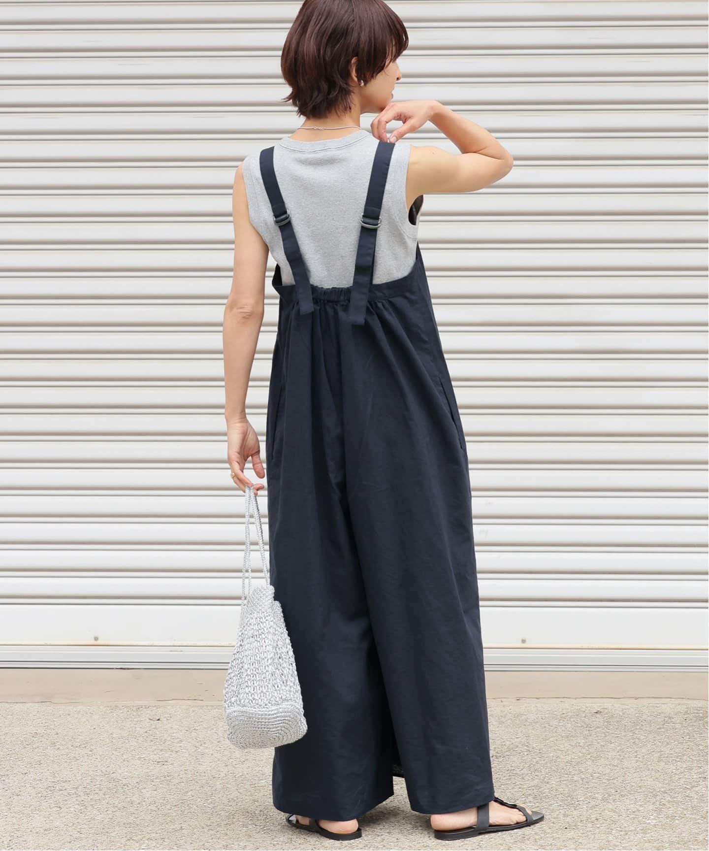 追加2》手洗い可 / ギャザーサロペット（サロペット／オーバーオール