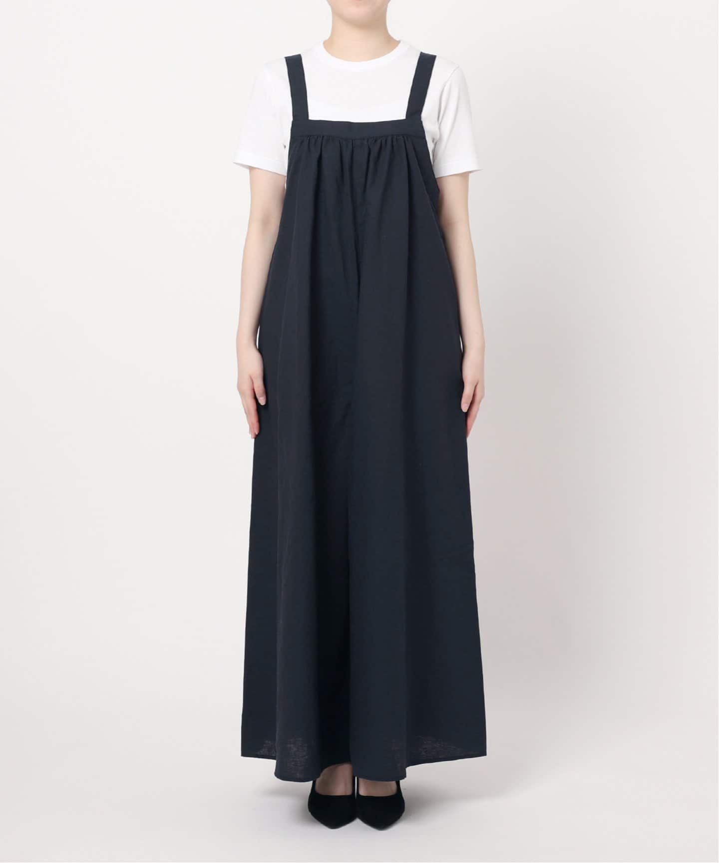 追加2》手洗い可 / ギャザーサロペット（サロペット／オーバーオール