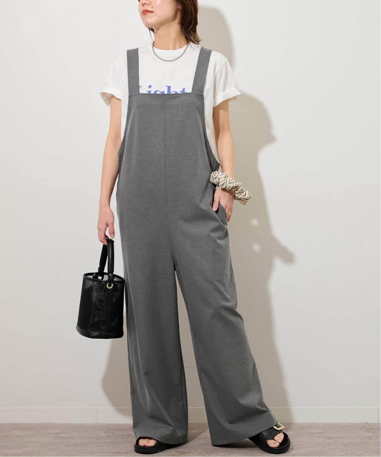 ウォッシャブル2WAYストレッチサロペット（サロペット／オーバーオール