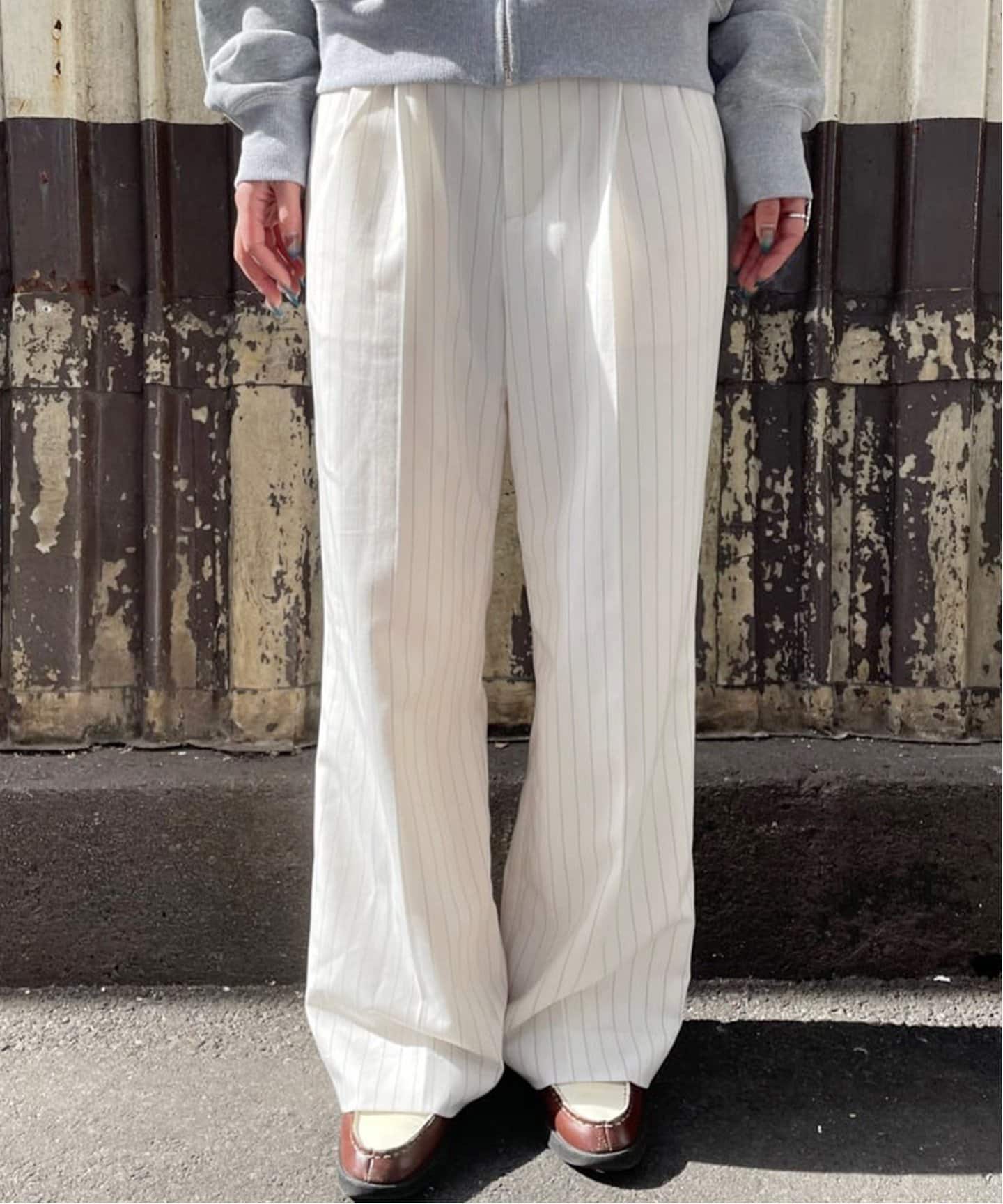 ストライプスラックス（スラックス）｜Oriens JOURNAL STANDARD