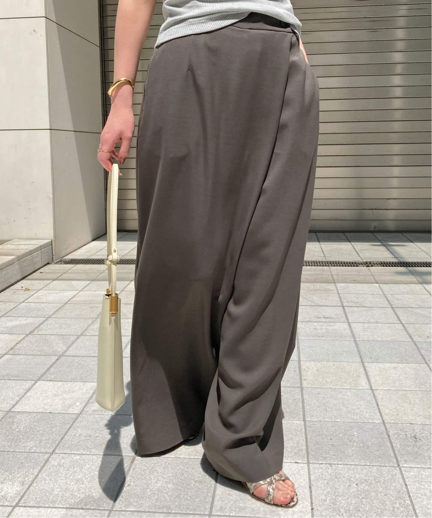Wrap Wide Pants（その他パンツ）｜L'Appartement（アパルトモン）の