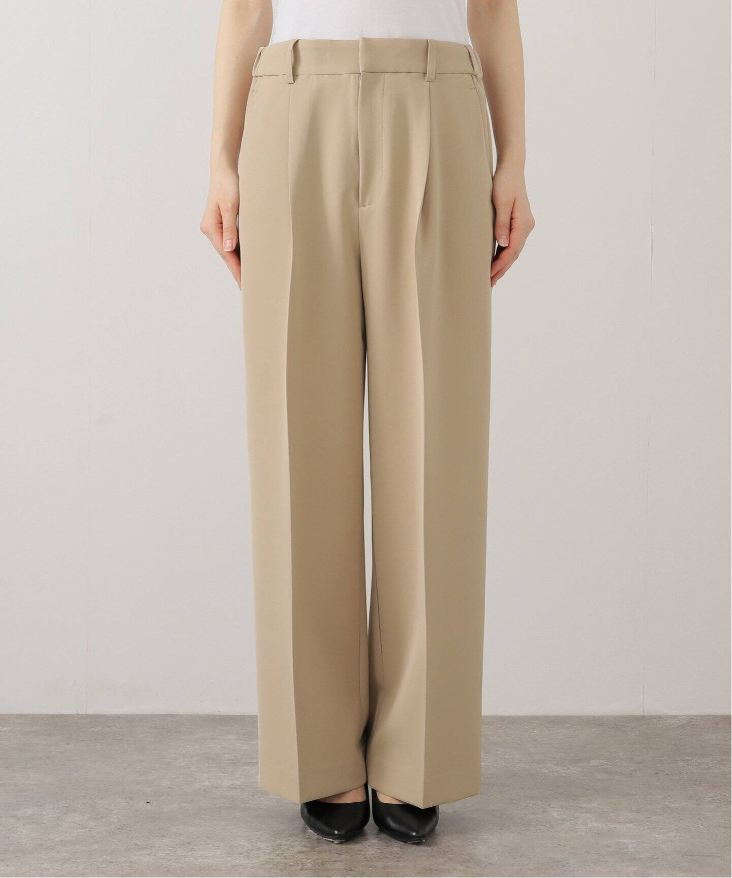 Double cloth Tuck Pants（スラックス）｜L'Appartement（アパルトモン