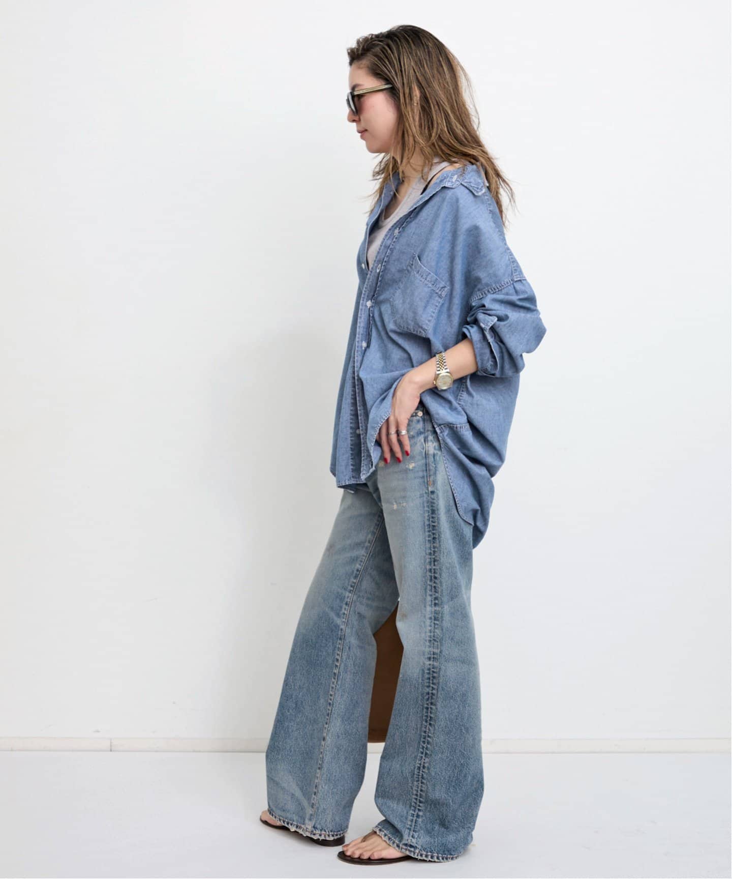 UPPER HIGHTS/アッパー ハイツ】 FLARE DENIM（デニムパンツ・ジーンズ