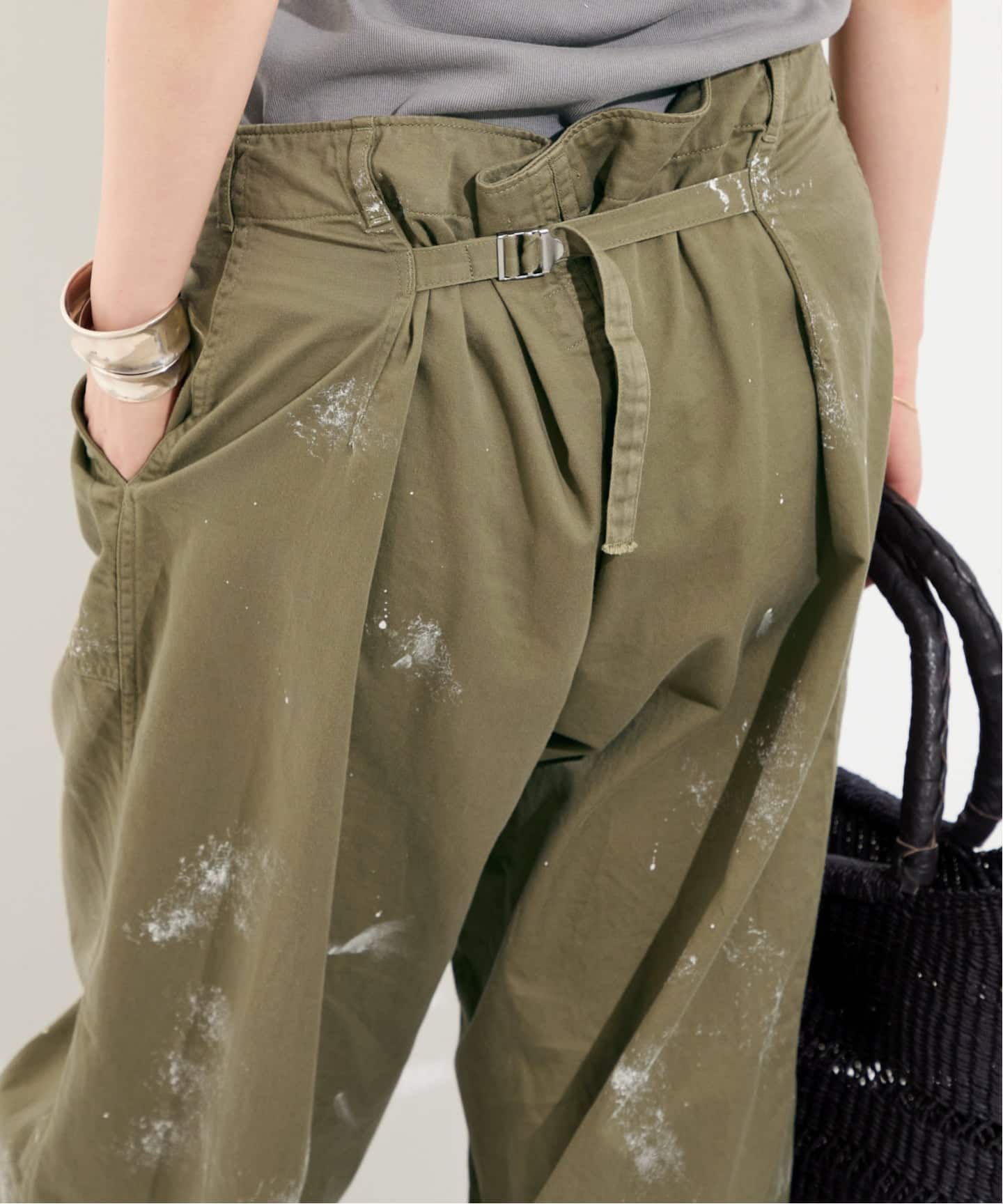 ATTICK BY JOHNBULL/アティック バイ ジョンブル】 MILITARY EASY PANT