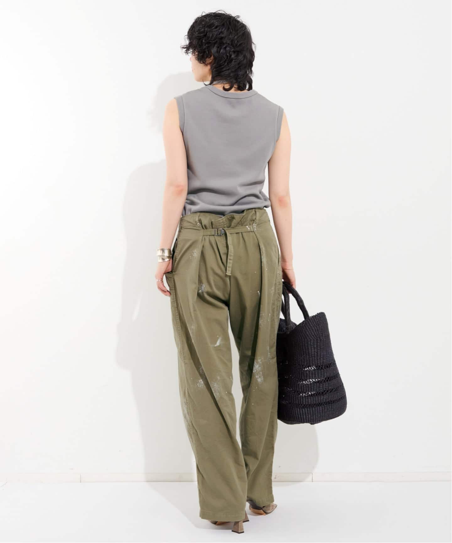 ATTICK BY JOHNBULL/アティック バイ ジョンブル】 MILITARY EASY PANT
