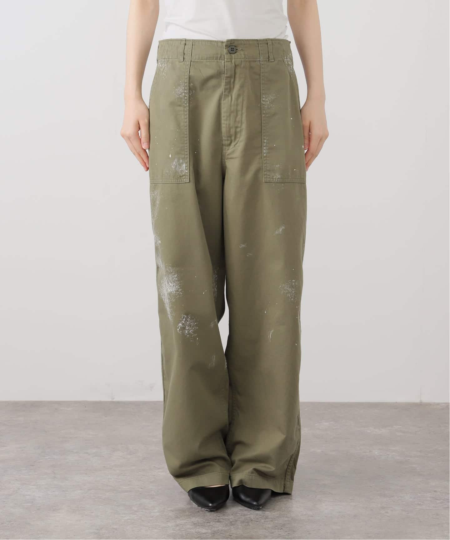 ATTICK BY JOHNBULL/アティック バイ ジョンブル】 MILITARY EASY PANT