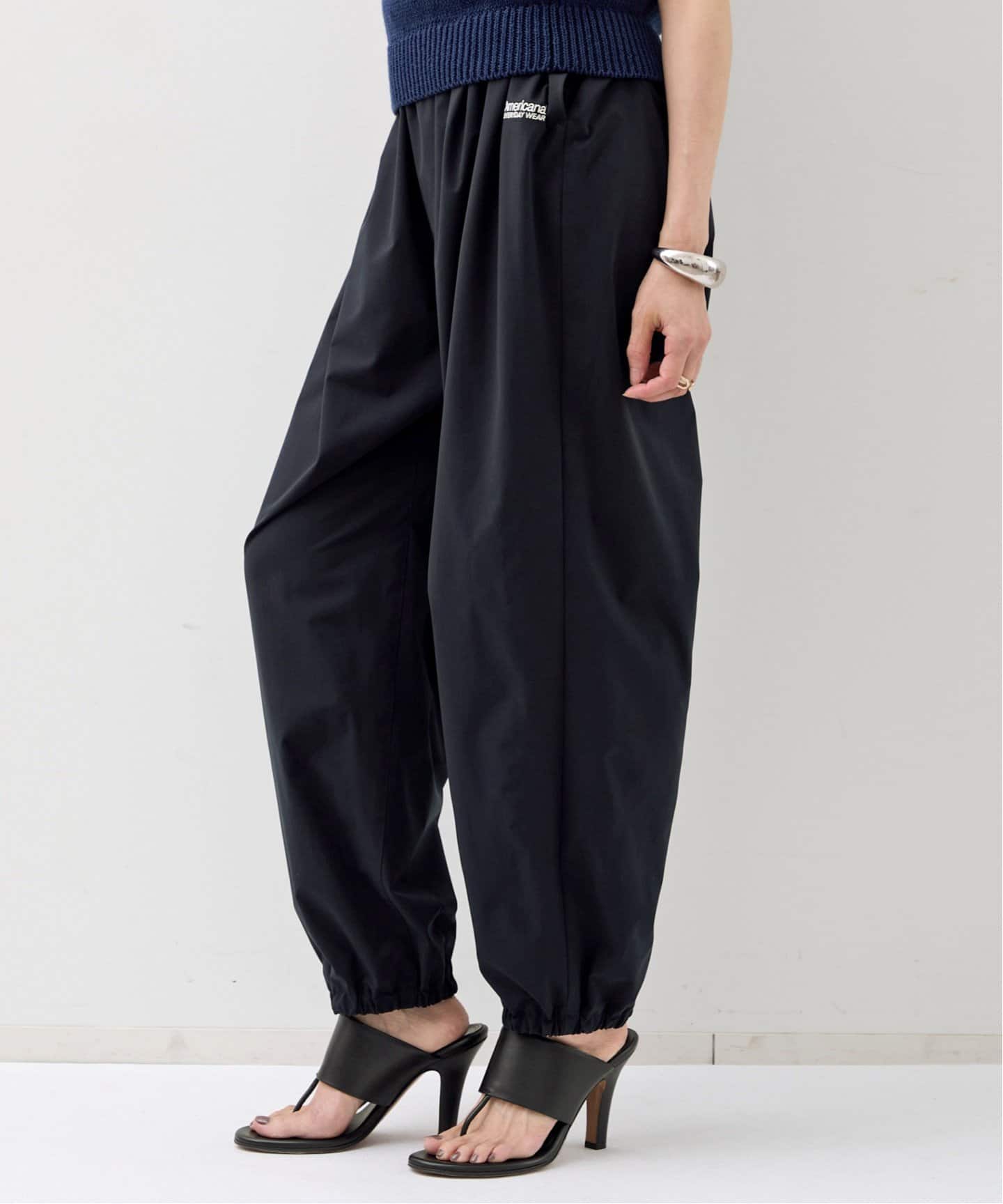 AMERICANA/アメリカーナ】 Strech Waist Gather Pants（その他パンツ