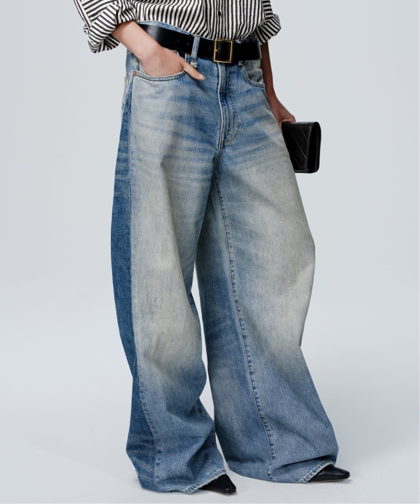 R13/アールサーティーン】 INSERT D'ARCY LOOSE JEAN（デニムパンツ