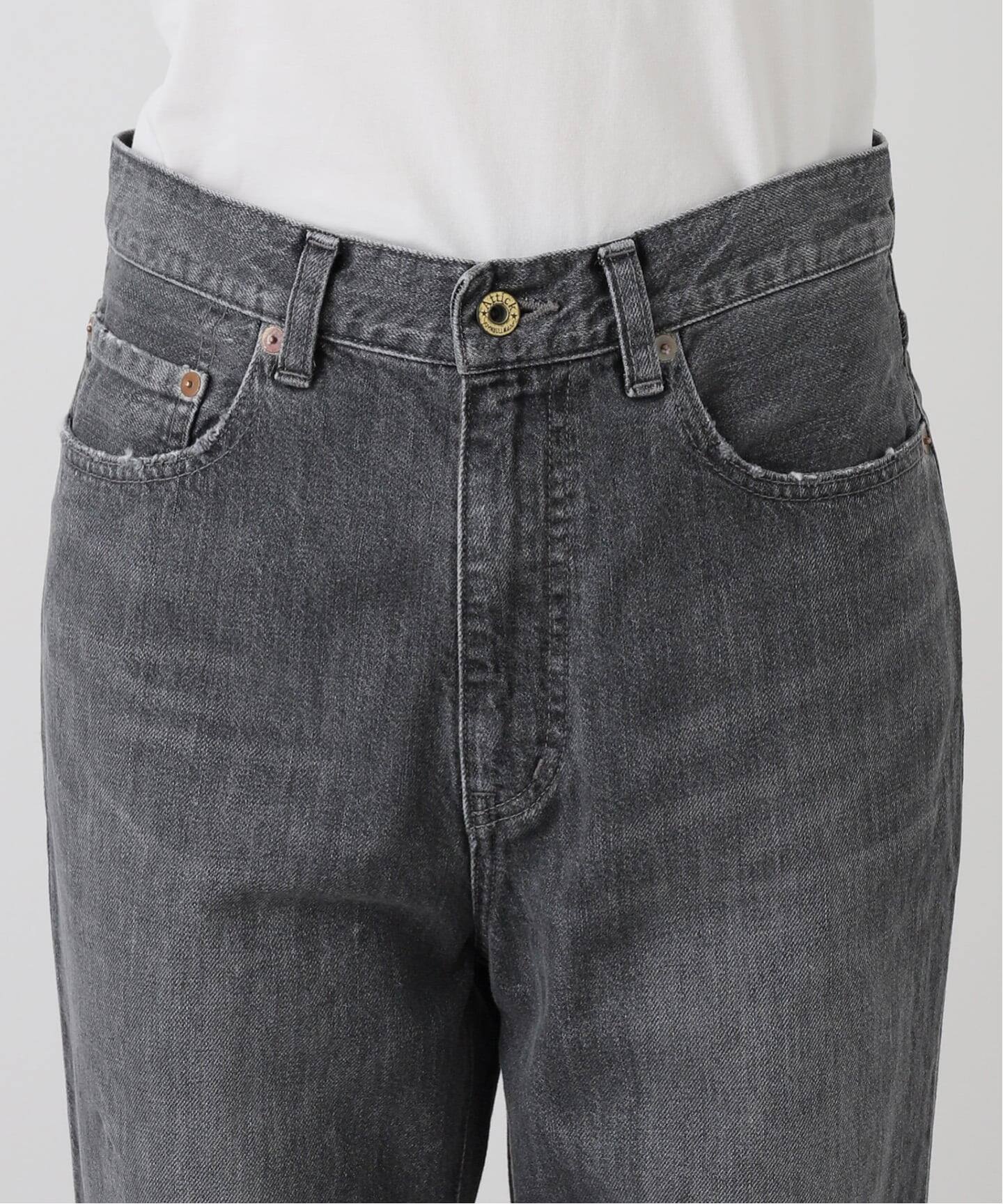 ATTICK BY JOHNBULL/アティック バイ ジョンブル】 LOOSE FLARE DENIM