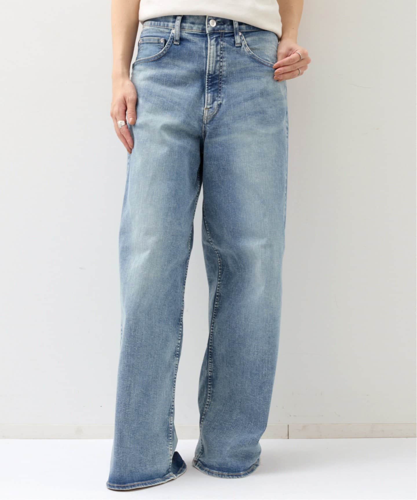 GOOD GRIEF!/グッド グリーフ】 GENTLE FORK WIDE DENIM（デニムパンツ