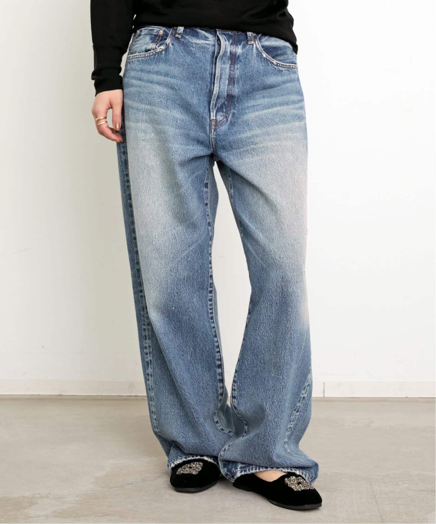 NEED BY heritage/ニード バイ ヘリテージ】 VINTAGE WORK WIDE DENIM