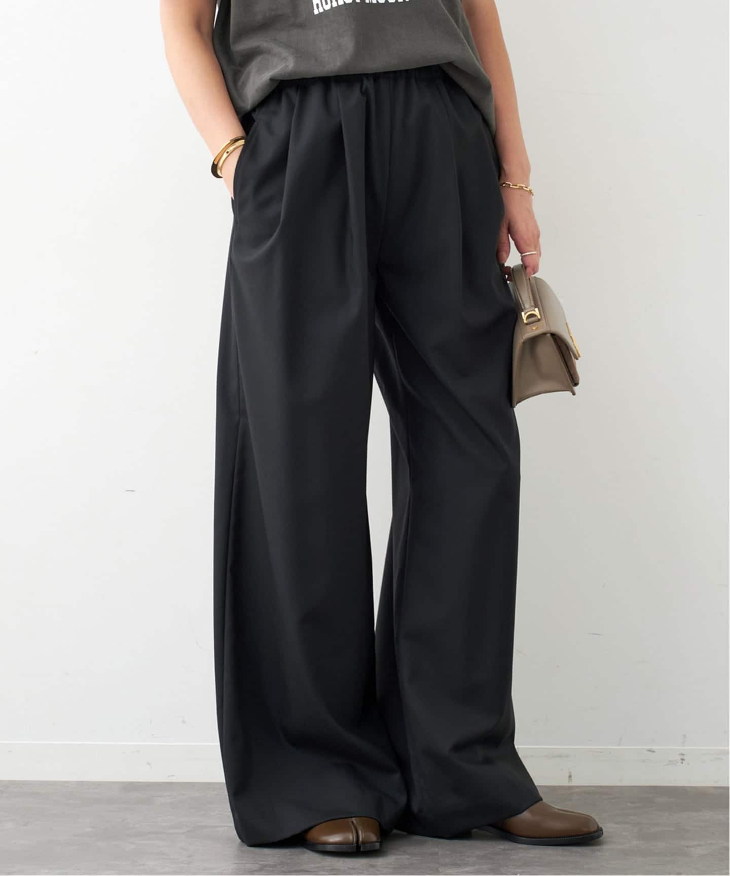 COOL VICTORIAN イージーパンツ（スラックス）｜Deuxieme Classe