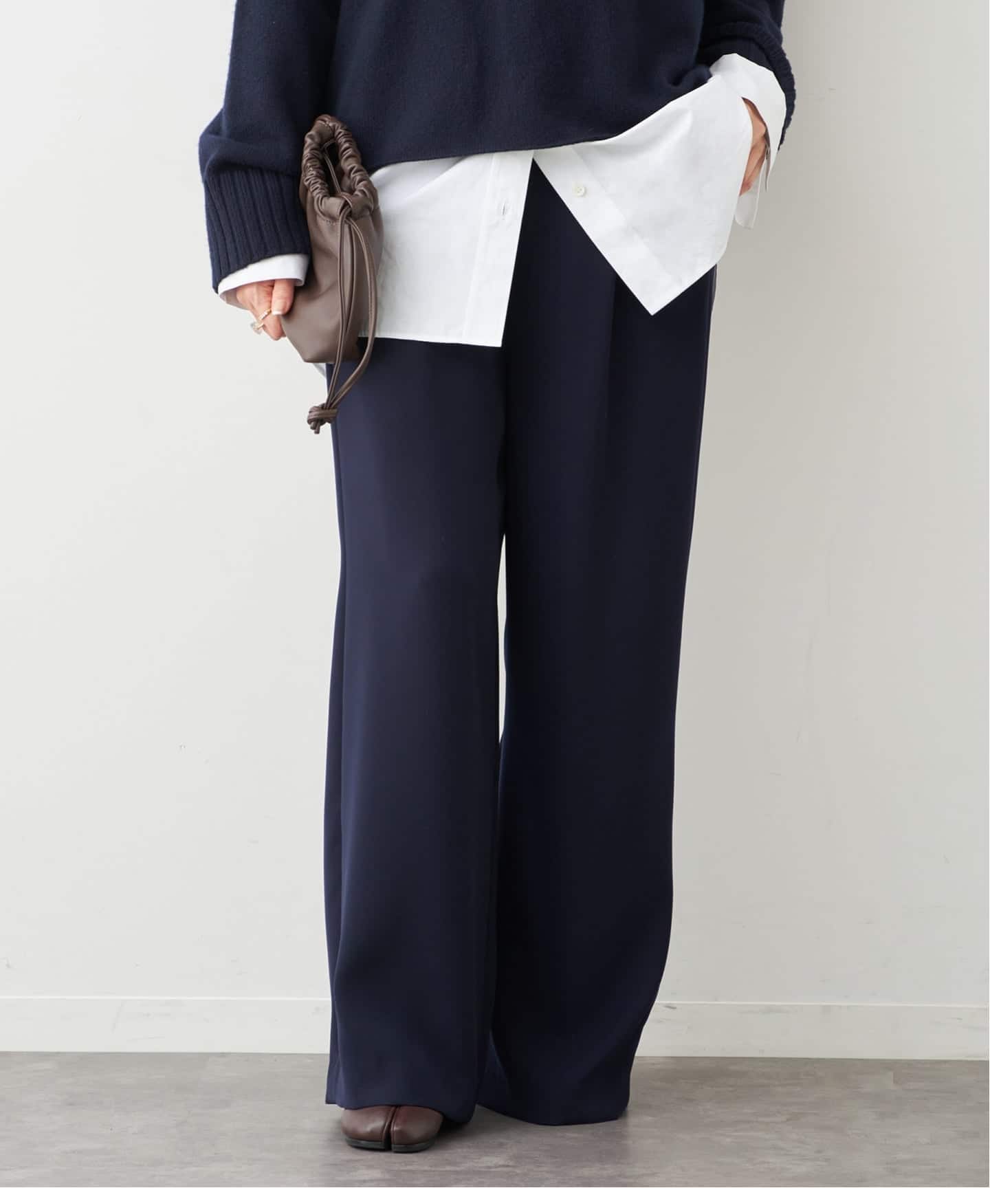 イージー ワイド パンツ（その他パンツ）｜Deuxieme Classe