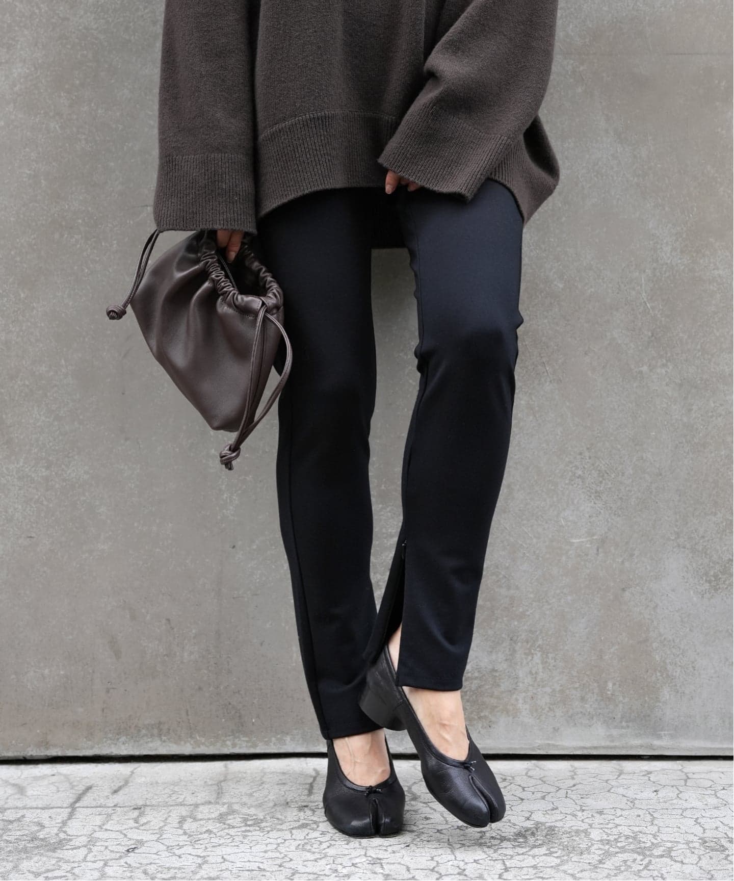 Warm Zip レギンス パンツ（その他パンツ）｜Deuxieme Classe