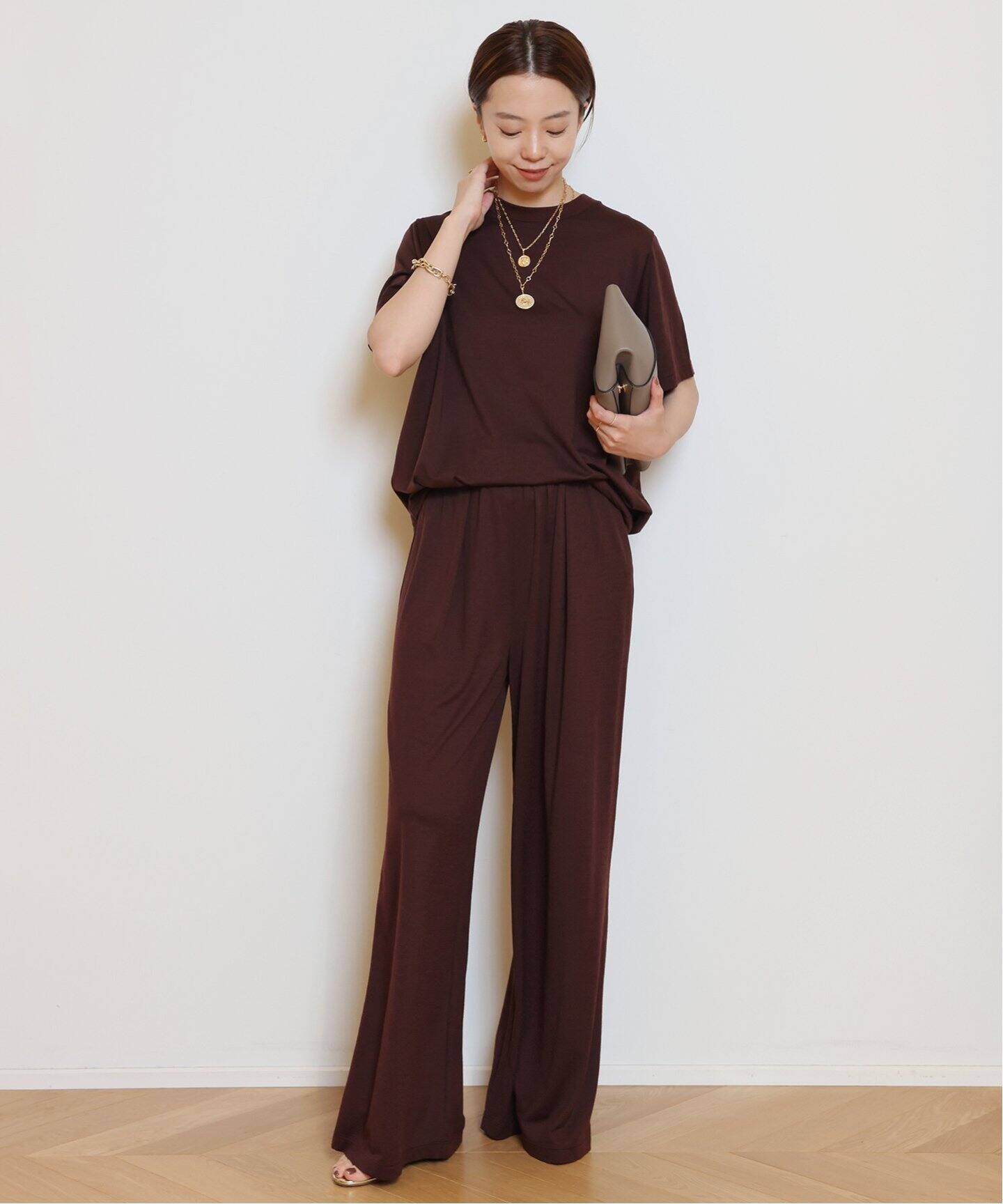 Prime wool jersey パンツ（その他パンツ）｜MUSE de Deuxieme Classe