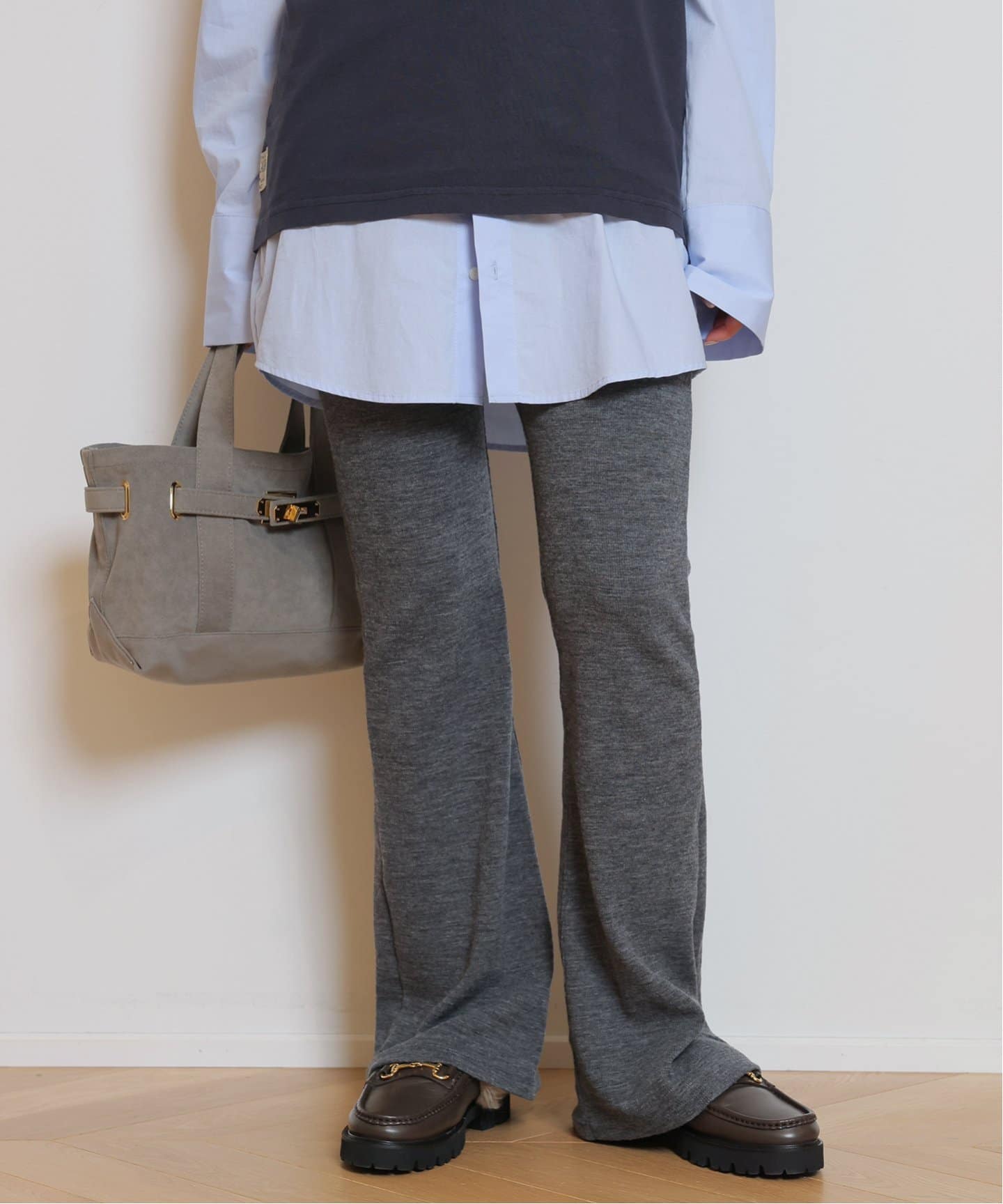 リブパンツ（その他パンツ）｜MUSE de Deuxieme Classe（ミューズ ドゥ