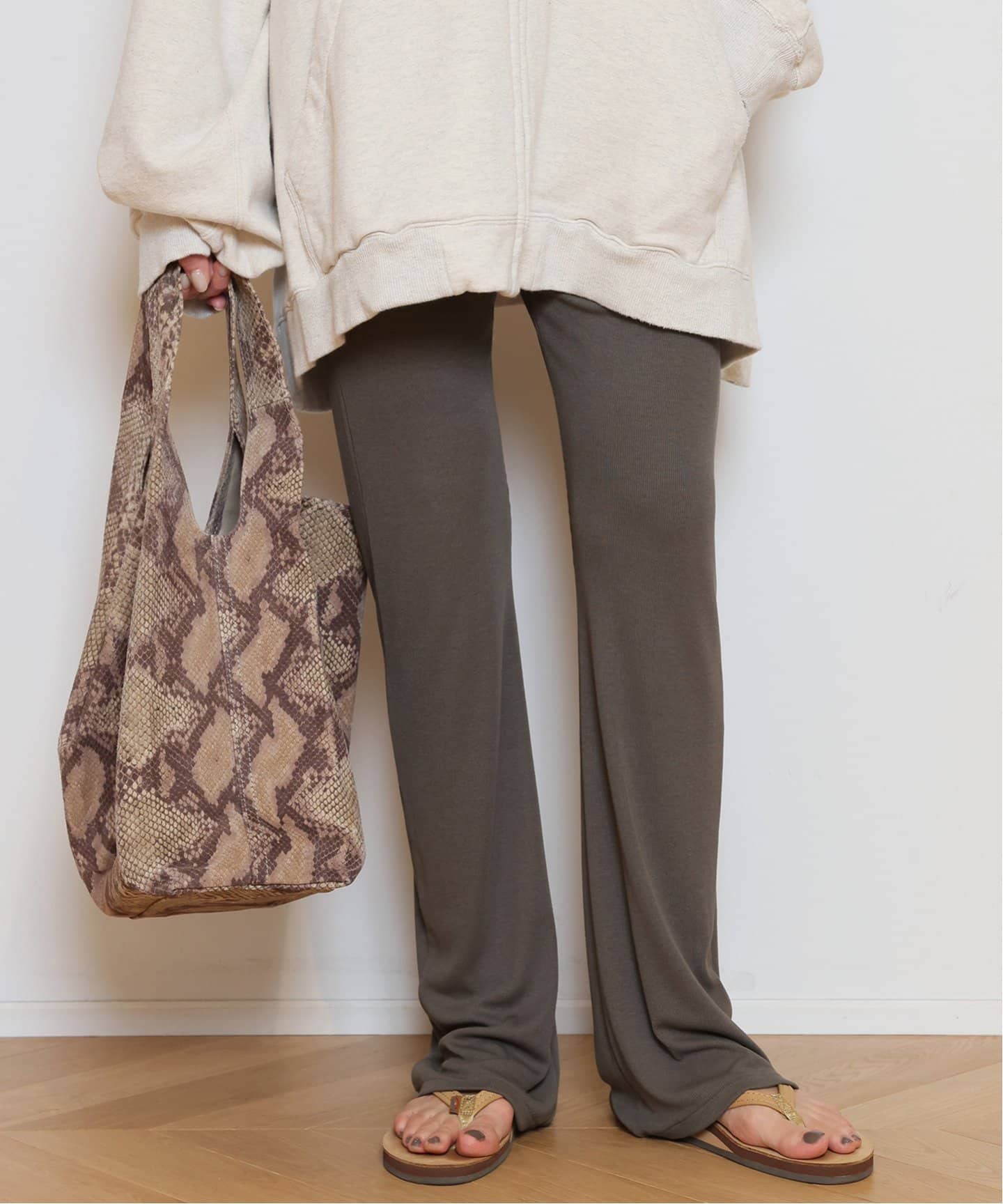 Rayon rib パンツ（レギンス・スパッツ）｜MUSE de Deuxieme Classe