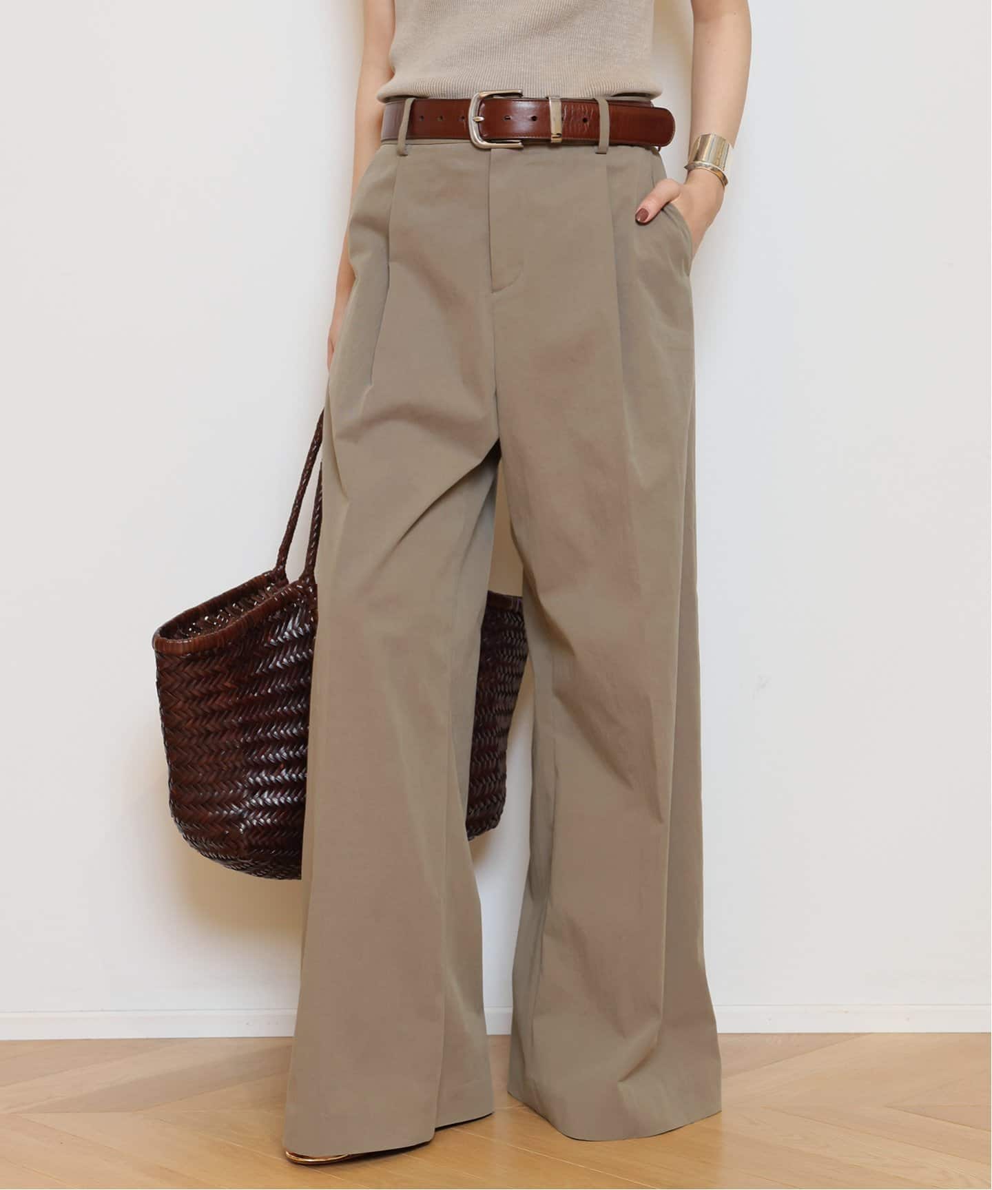 Co/Ny Wide パンツ（スラックス）｜MUSE de Deuxieme Classe（ミューズ