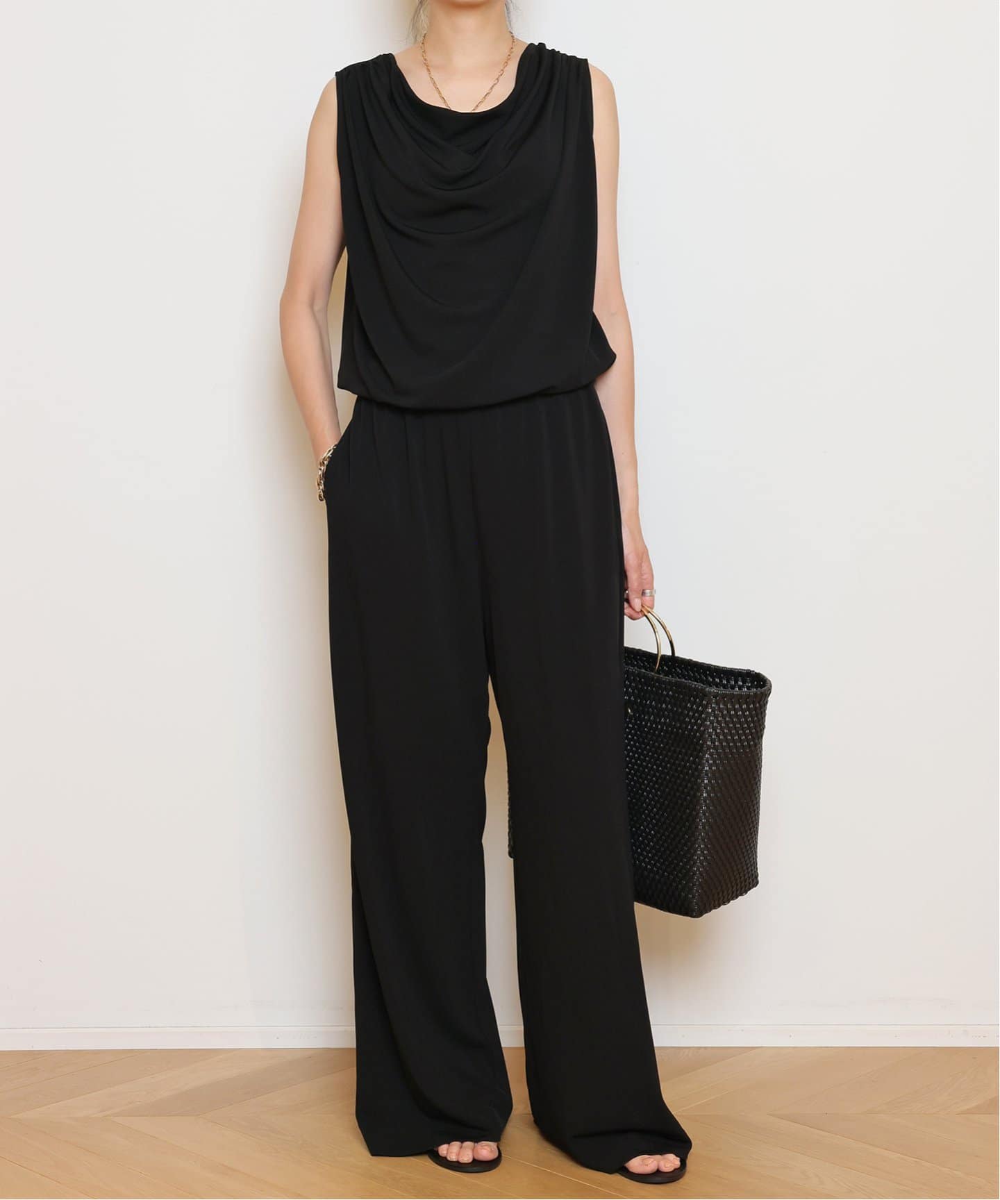 Col Pierrot/コルピエロ】Drape オールインワン（つなぎ