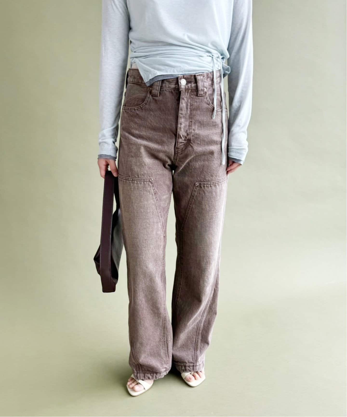 ウォッシュド カラーデニム（デニムパンツ・ジーンズ）｜EDIT.FOR LULU