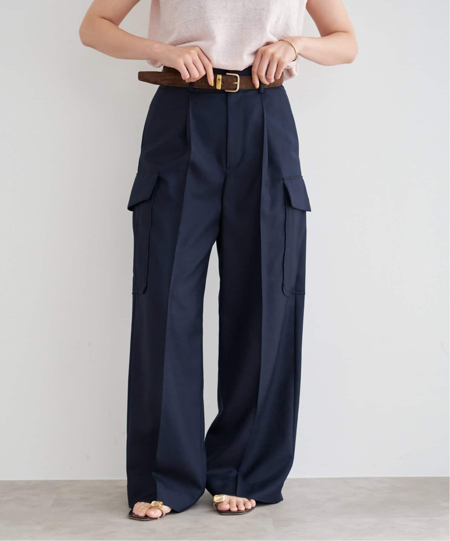 追加3》ウォッシャブル カーゴスラックス（スラックス）｜IENA（イエナ