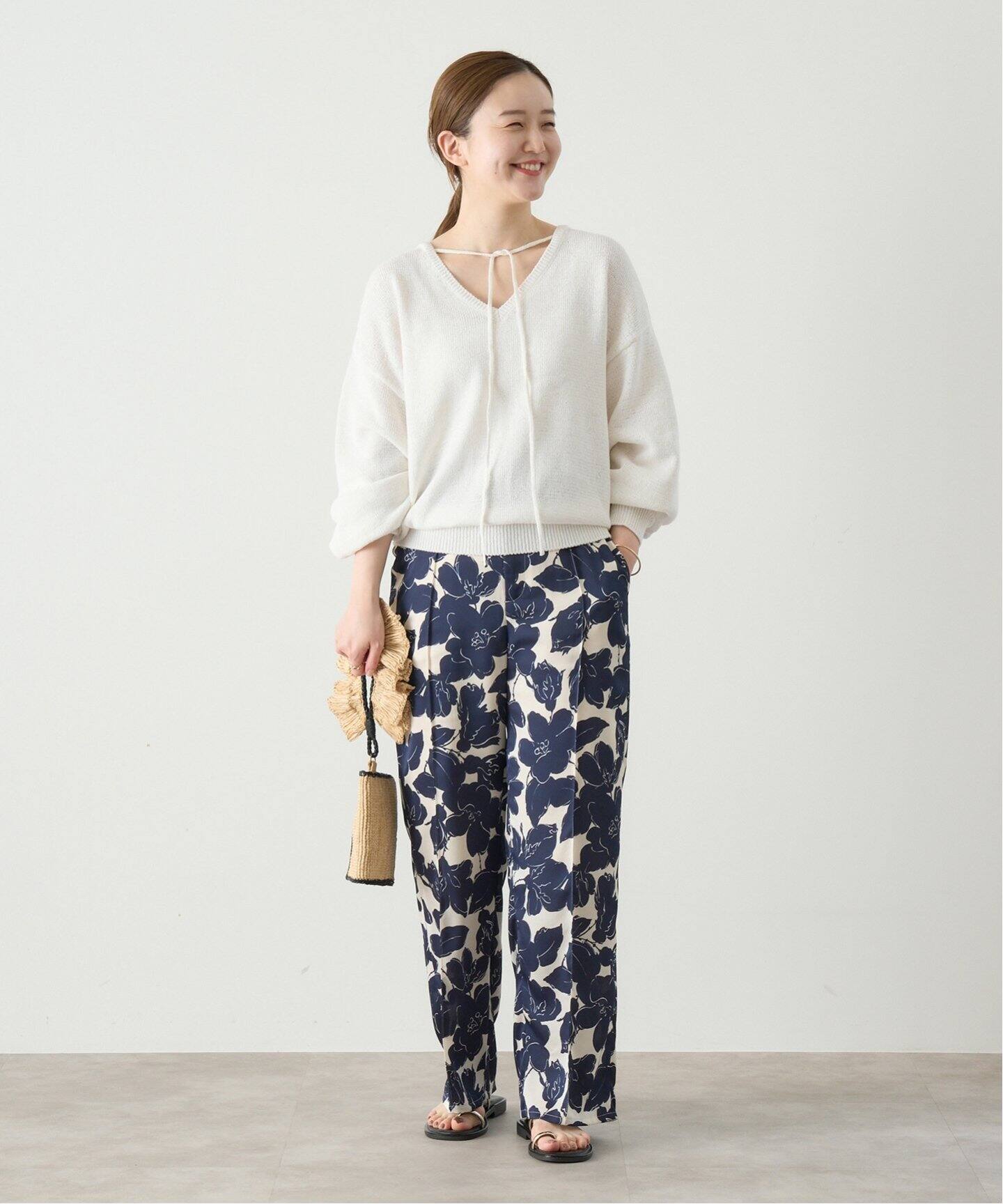 追加》ラインフラワー パンツ（その他パンツ）｜IENA（イエナ）の通販