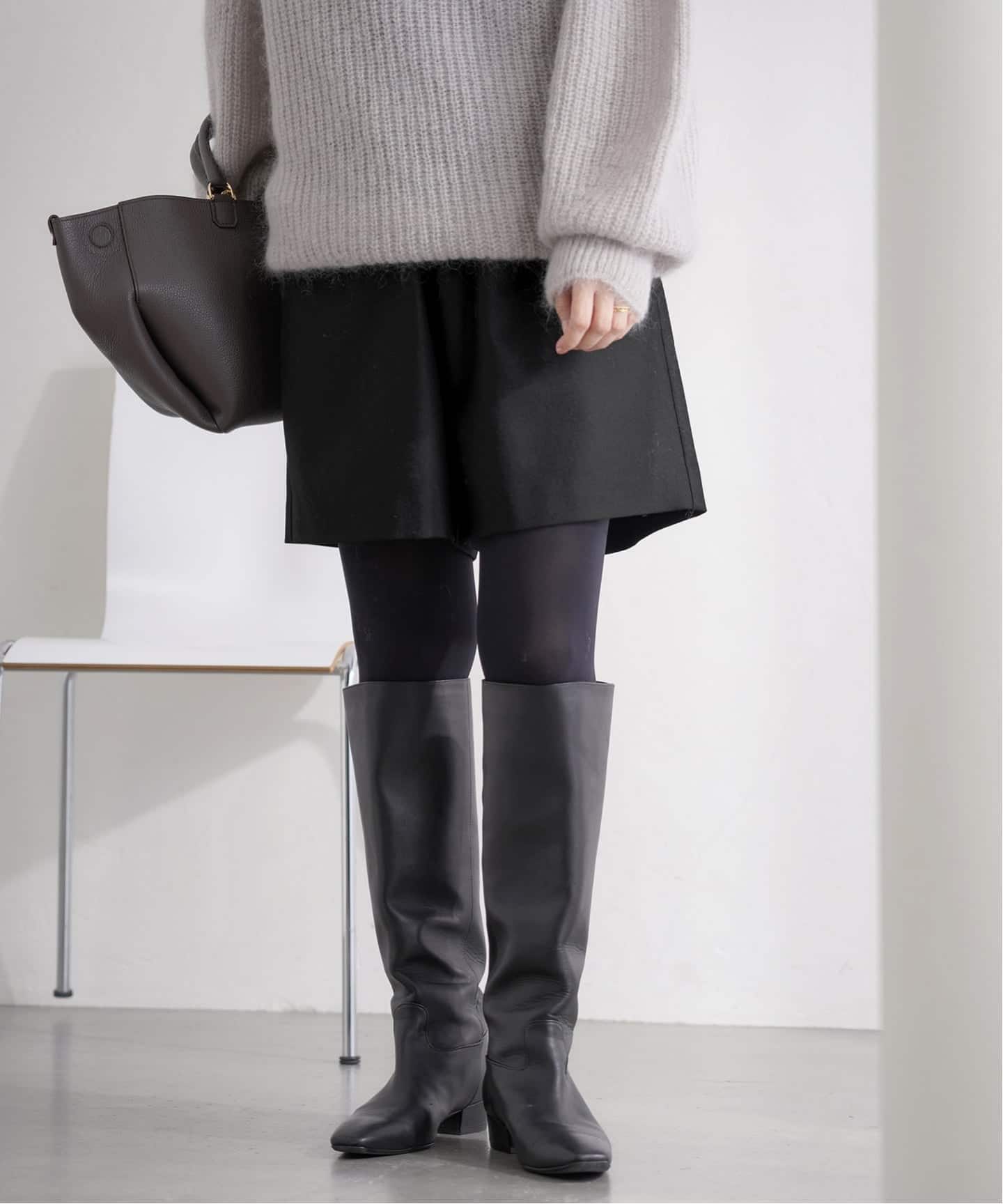 ウォッシャブルサキソニーウールショートパンツ（ショート・ハーフ