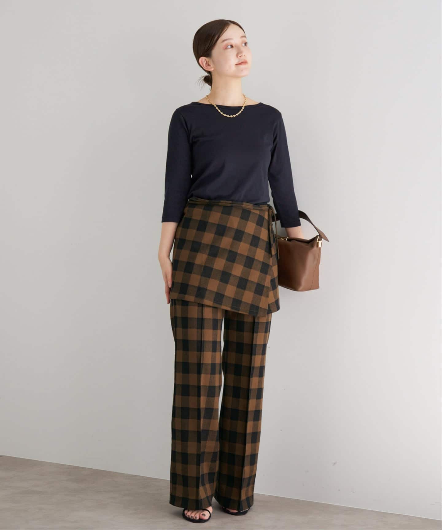 CURRENTAGE/カレンテージ チェック2wayパンツ EX A2551UP 402（その他