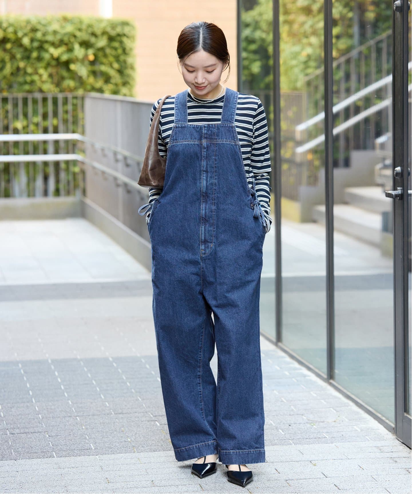 CURRENTAGE/カレンテージ デニムサロペット A2551FA507（サロペット