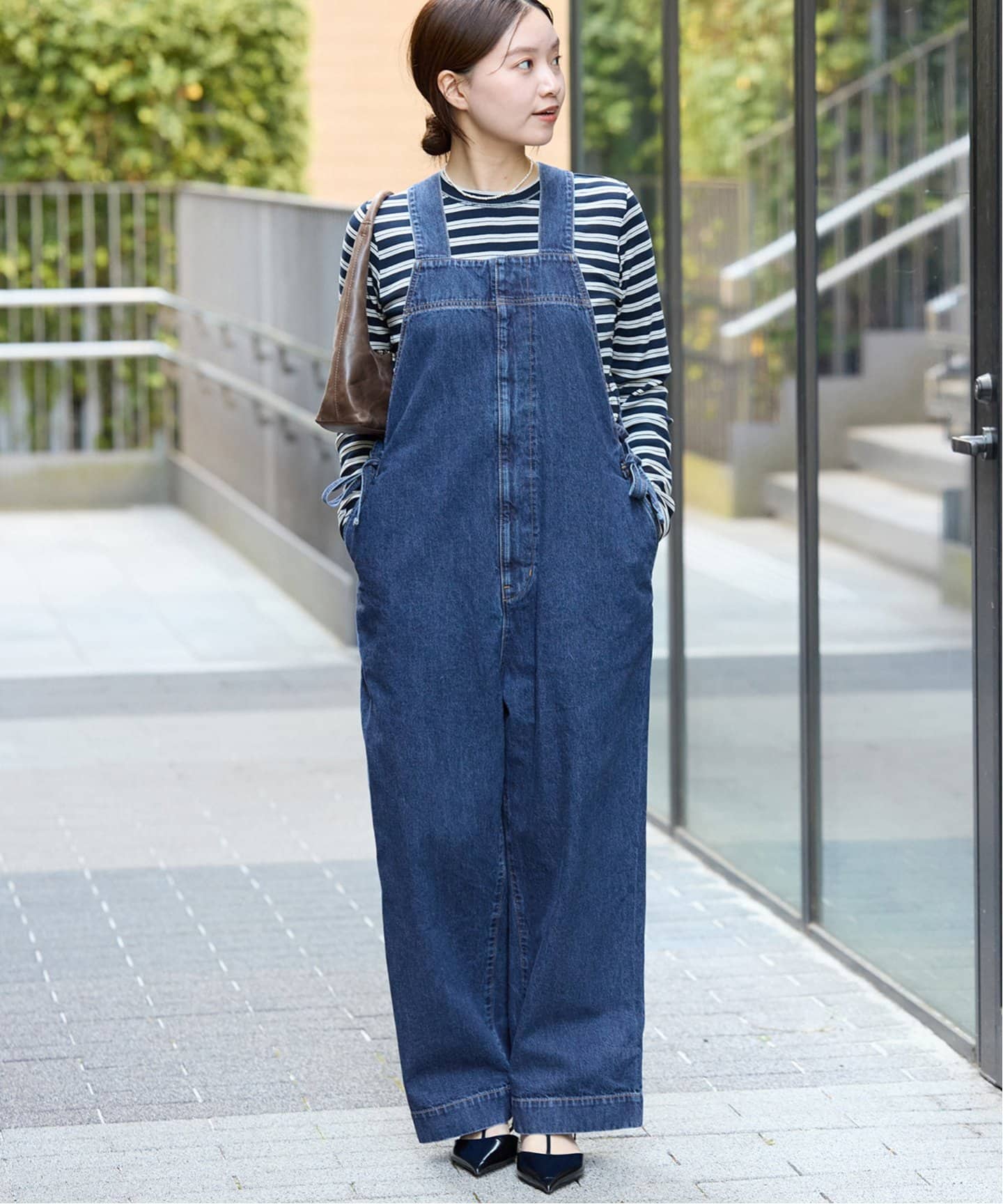 CURRENTAGE/カレンテージ デニムサロペット A2551FA507（サロペット