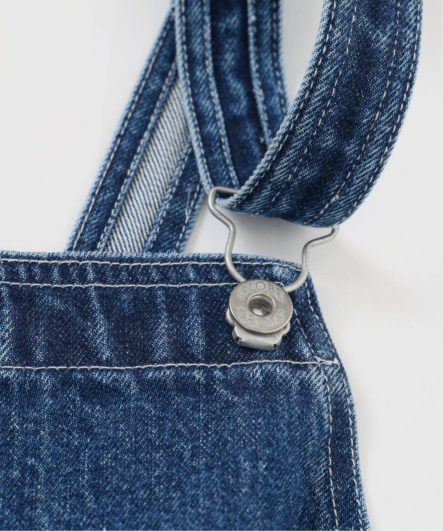 LE DENIM BARE BK サロペット（サロペット／オーバーオール）｜SLOBE