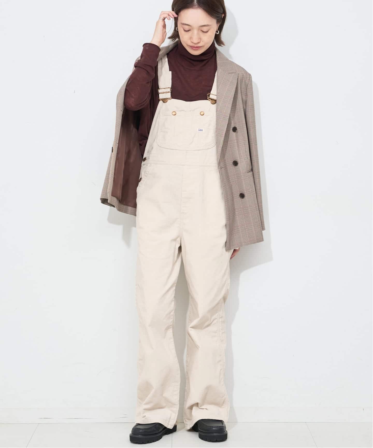 LEE /リー SLOBE別注 コーデュロイオーバーオール（サロペット